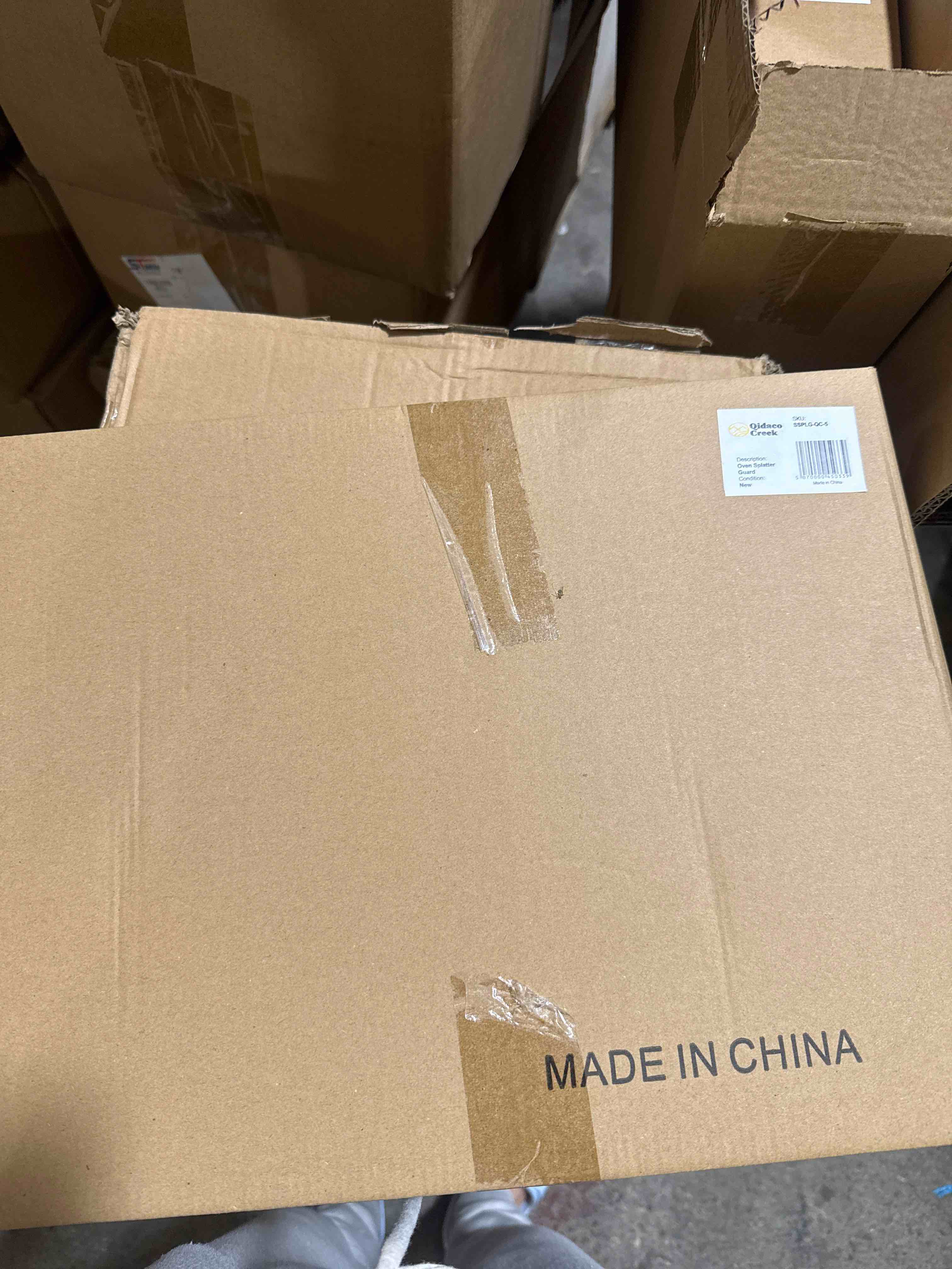 Condition photo showing Brand New for qidaco creek oven splatter guard