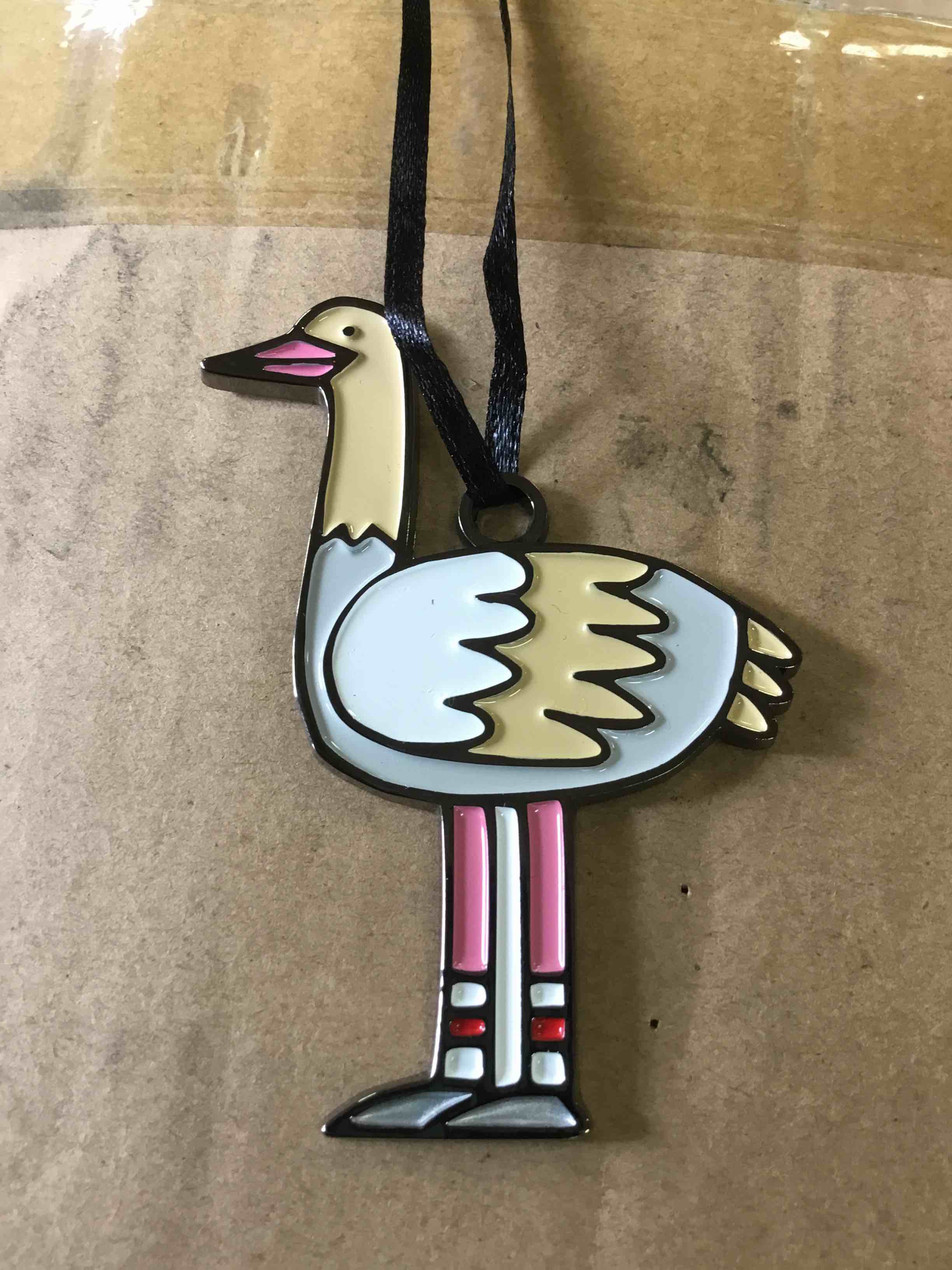 Floor 9 Ostrich Ornament 