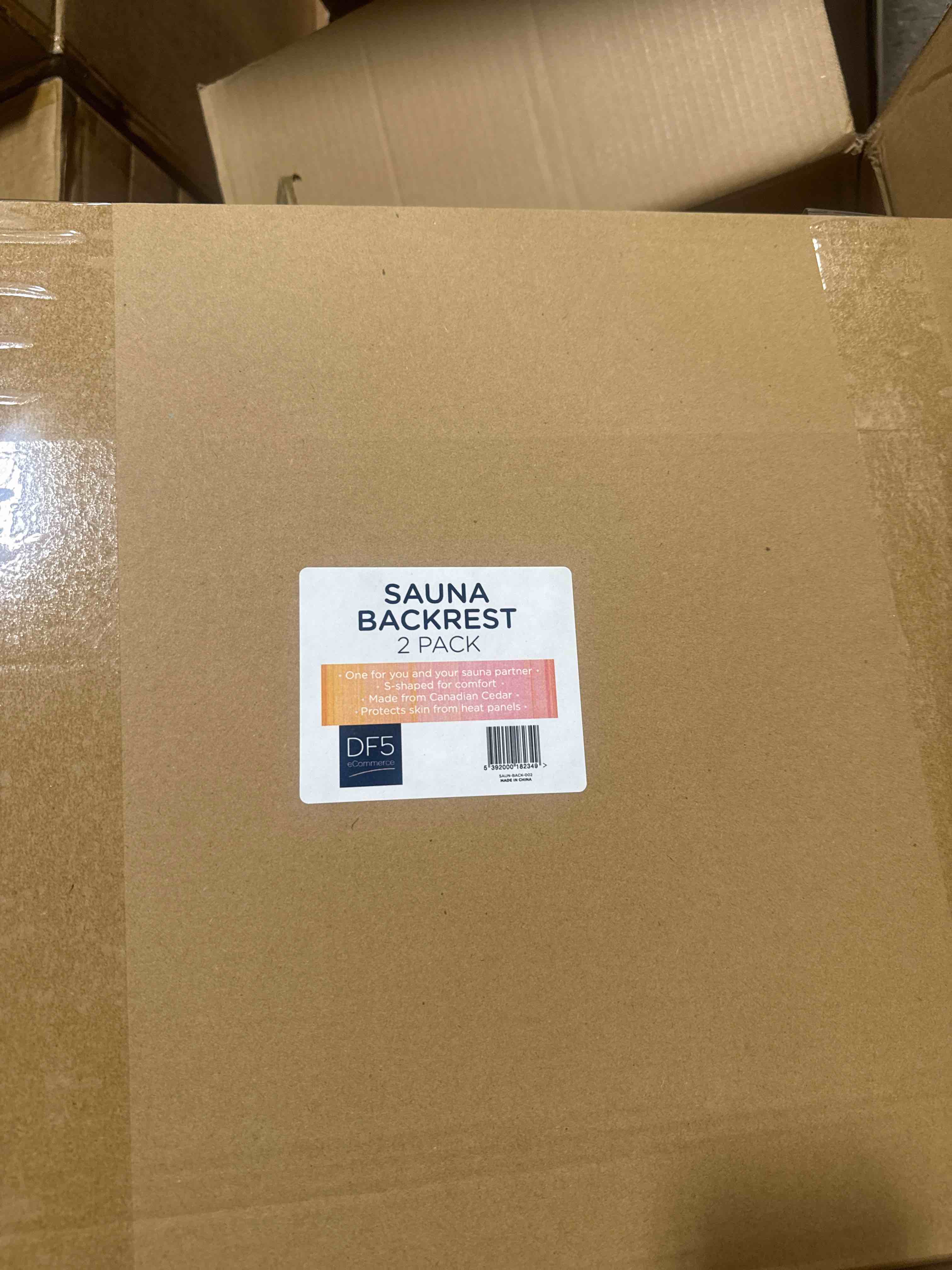 Condition photo showing Brand New for sauna backrest 2 pack