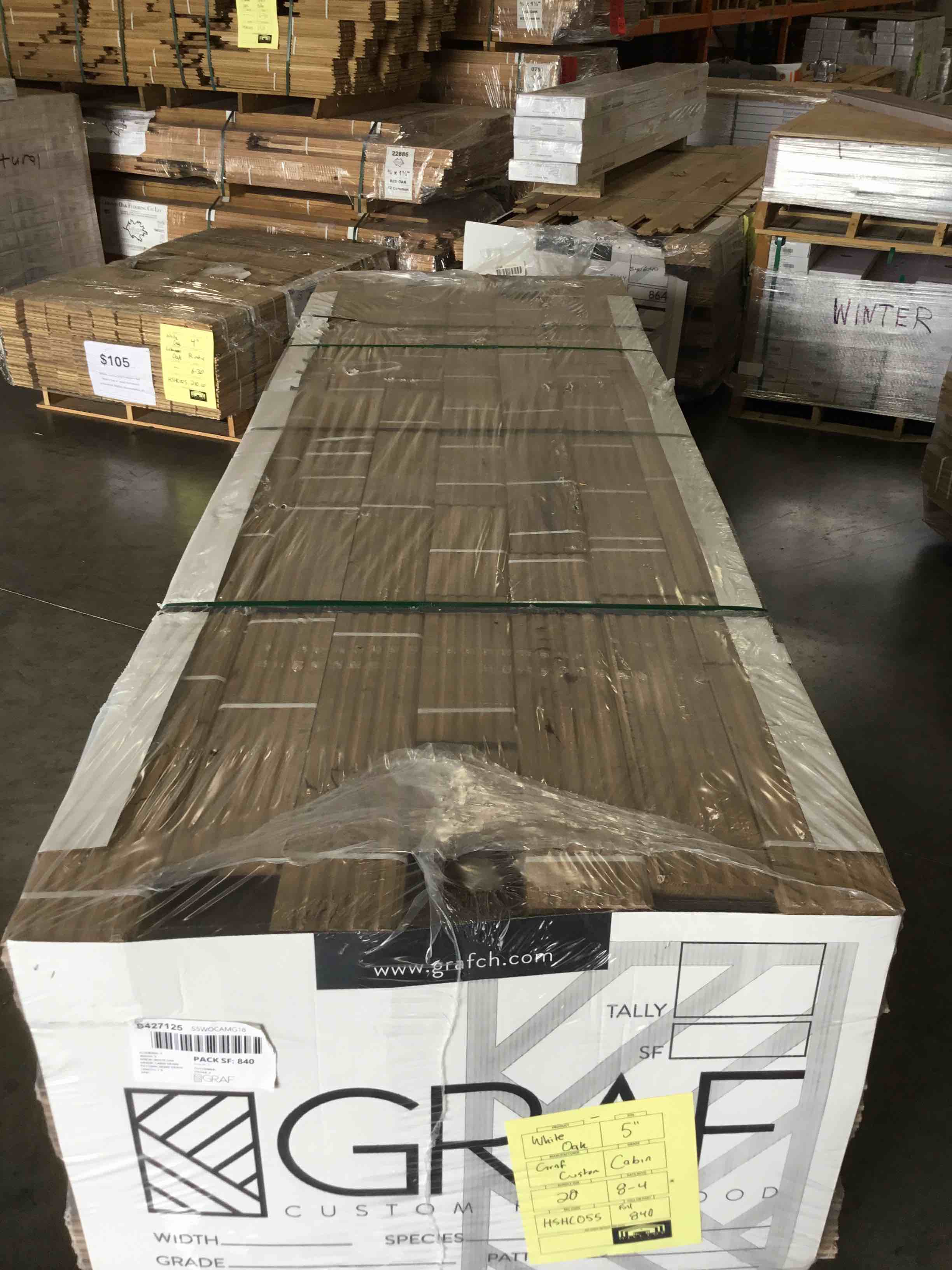 Solid White Oak Hardwood Flooring