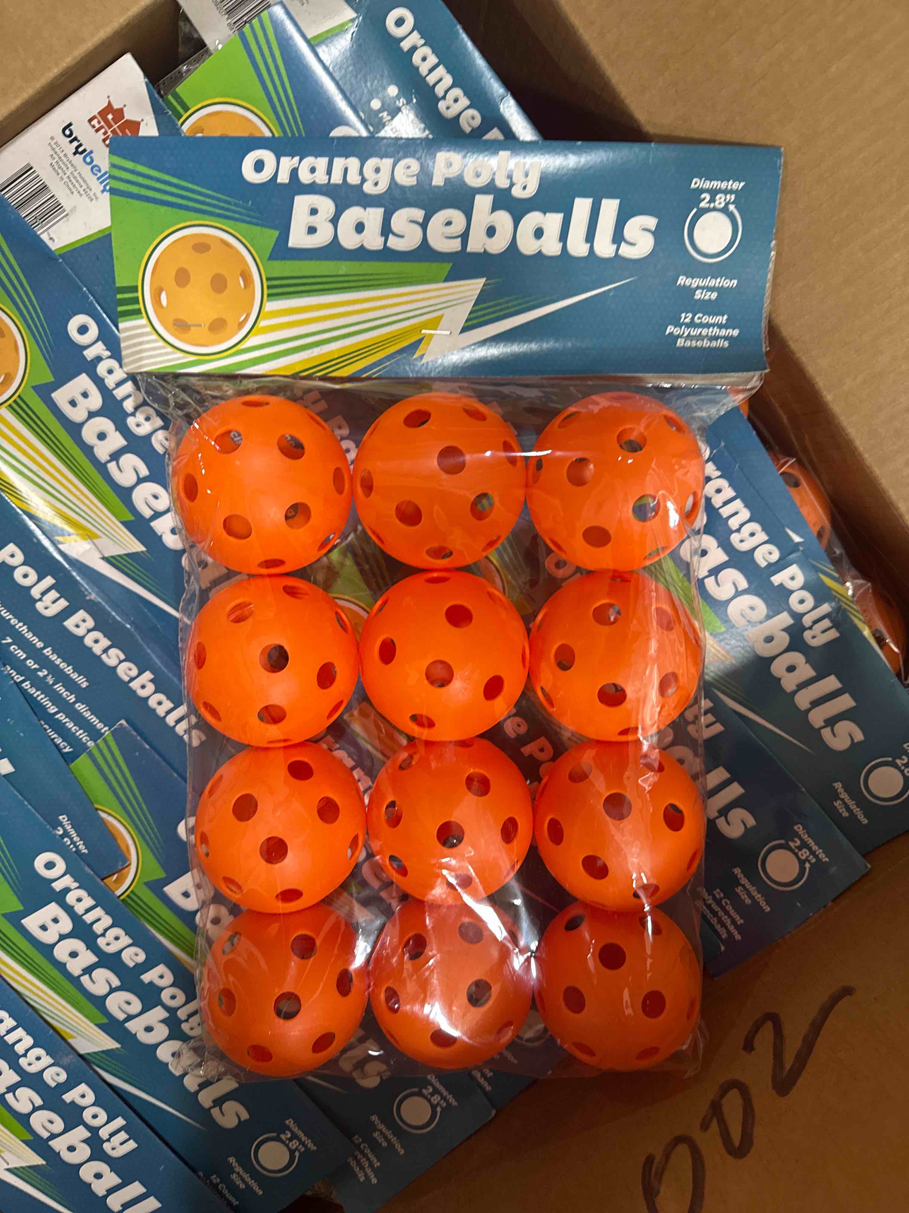 Diamond DBP DS Training Baseballs  12 Pack