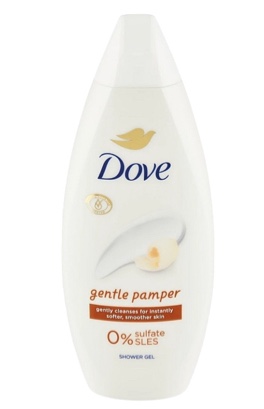 24.69 oz. Bottle Dove Gentle Pamper Shower Gel