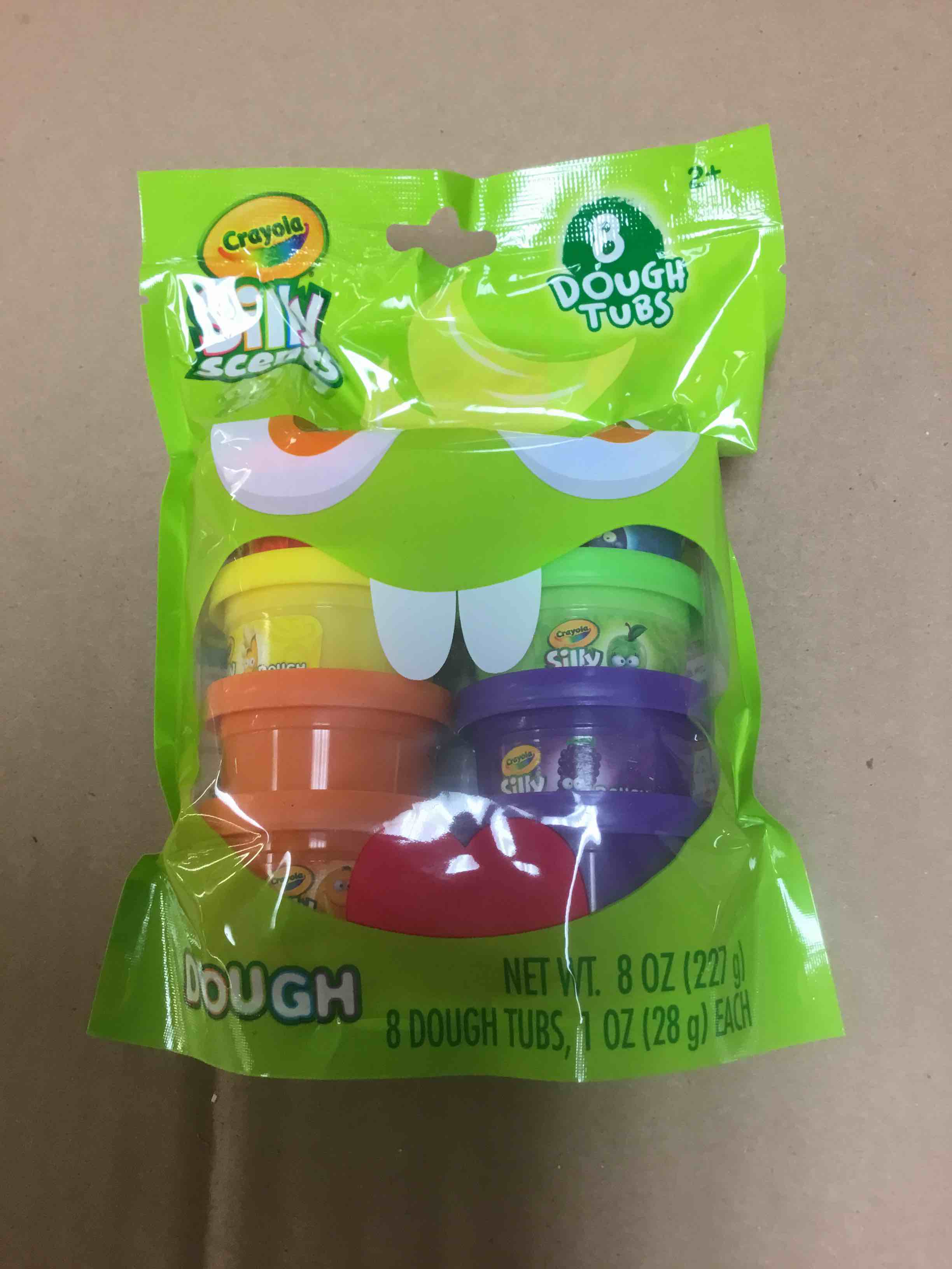 Crayola Silly Scents Dough Tubs, 1 oz - 8 Tubs 