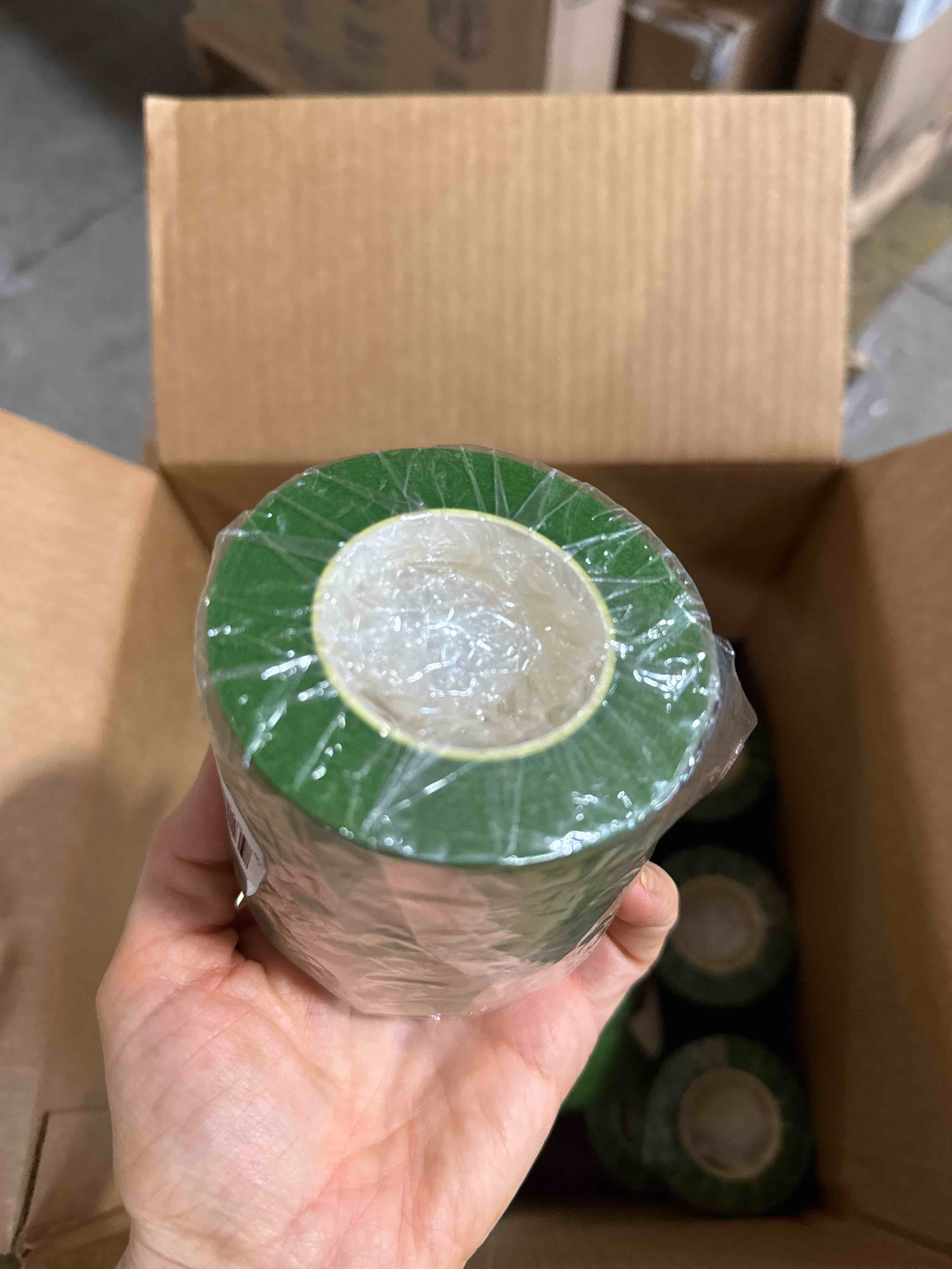 Condition photo showing Brand New for six rolls of green tape