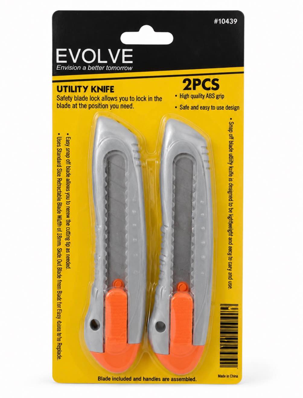 evolve utility knife 2 piece