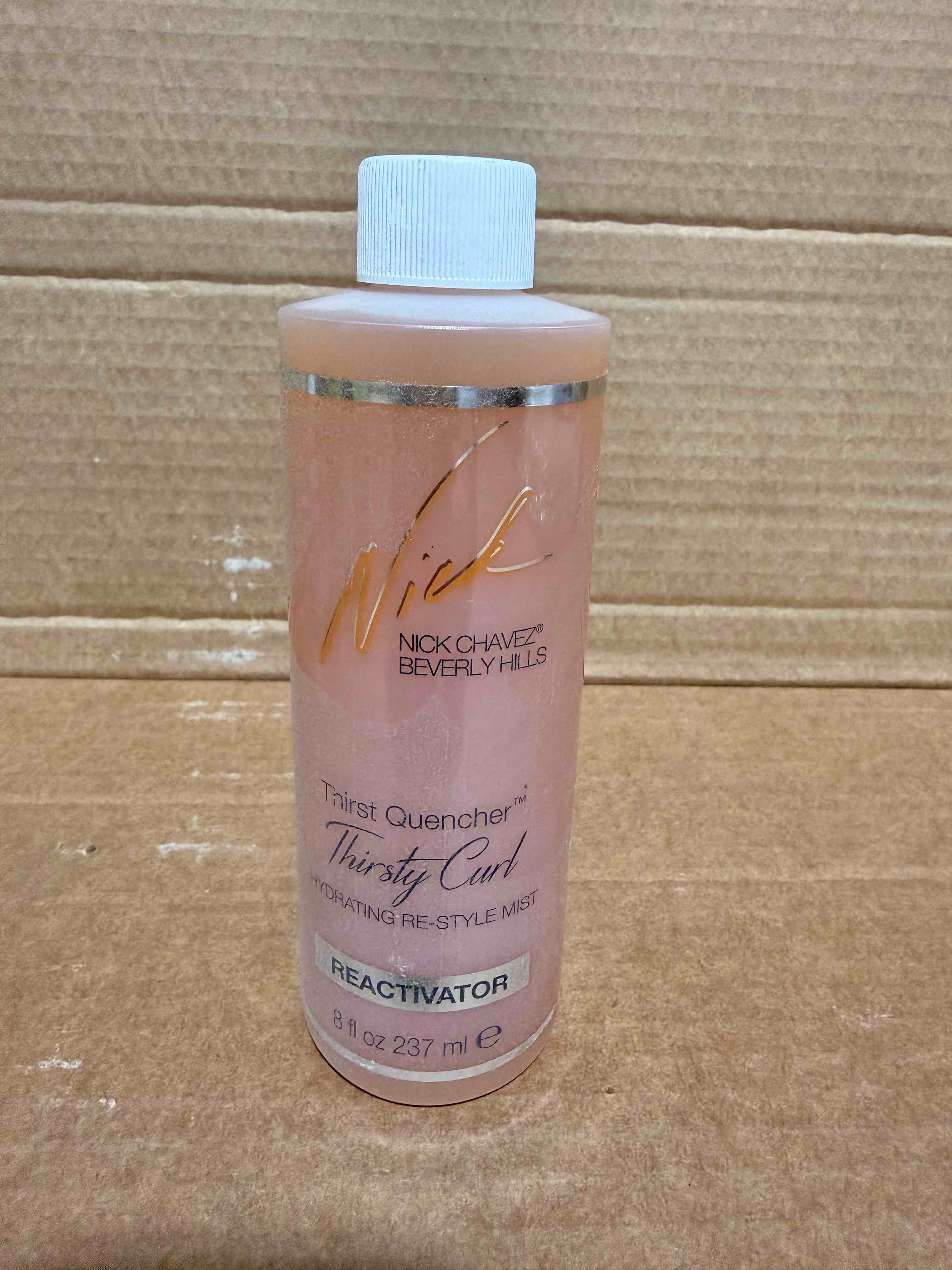 Condition photo showing Brand New for 8 oz Nick Chavez Beverly Hills hydrating rest styling mist reactivator 