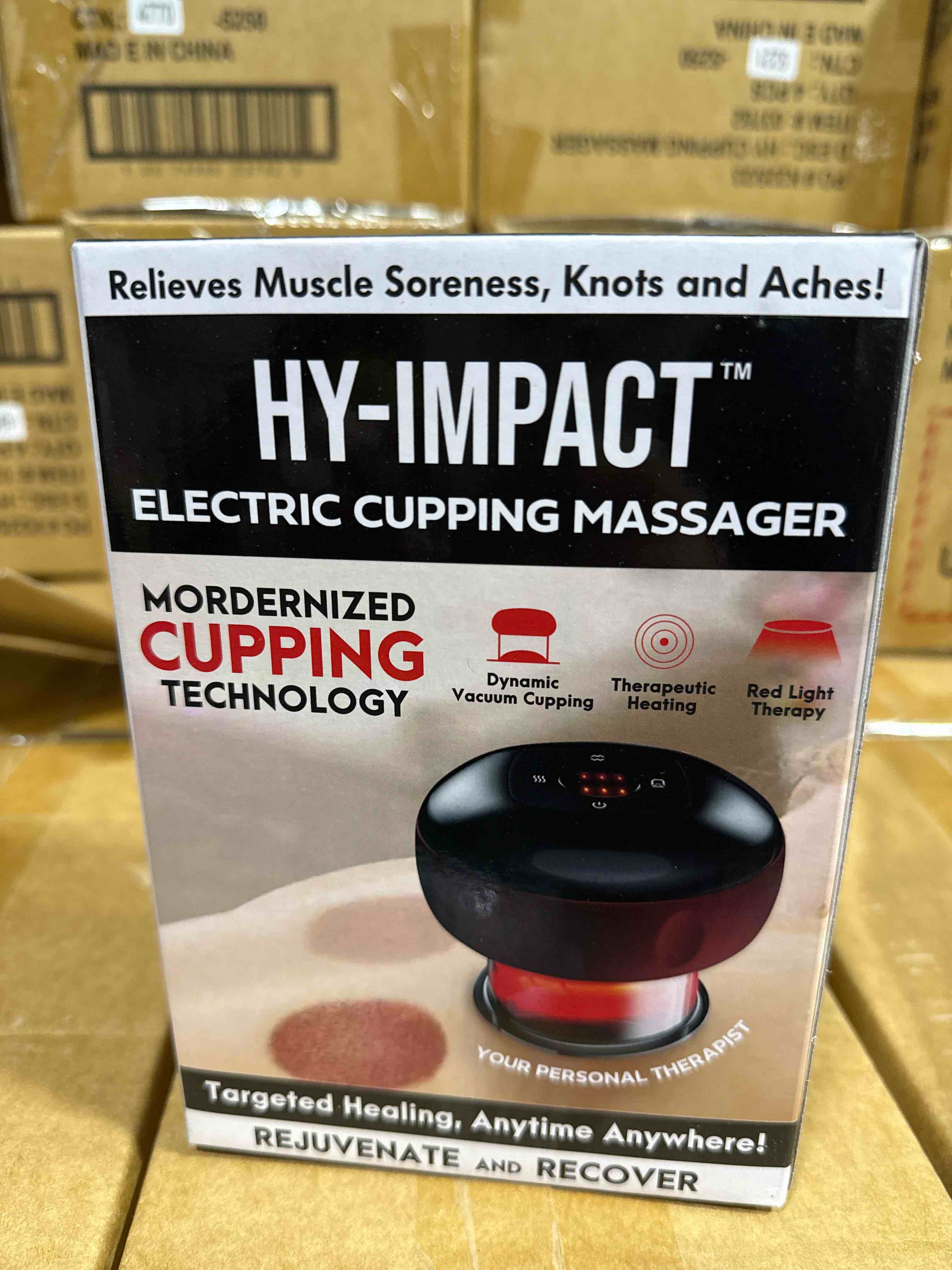 hy-impact electric cupping massager