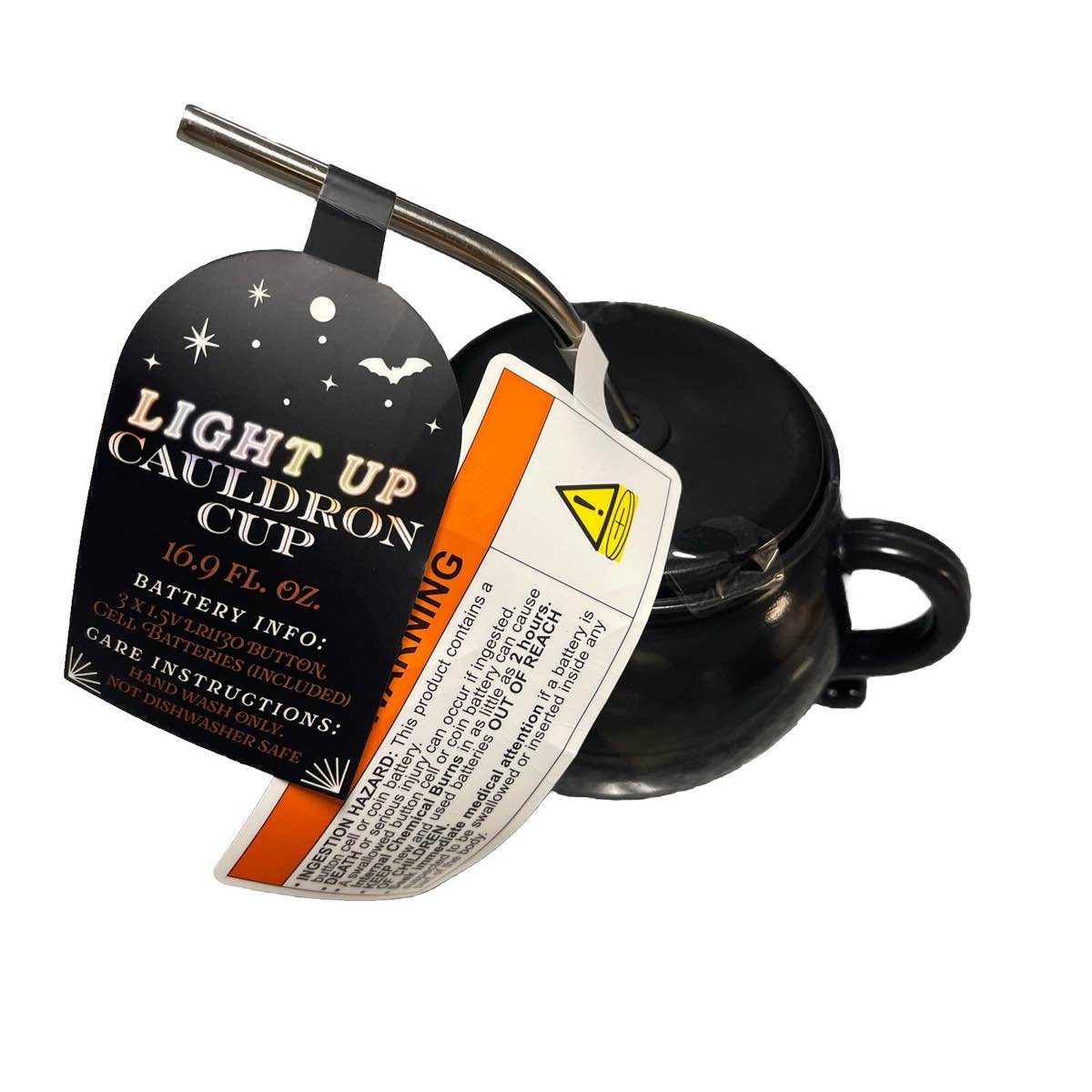 Target Bullseye Light Up Cauldron Drinking Cup