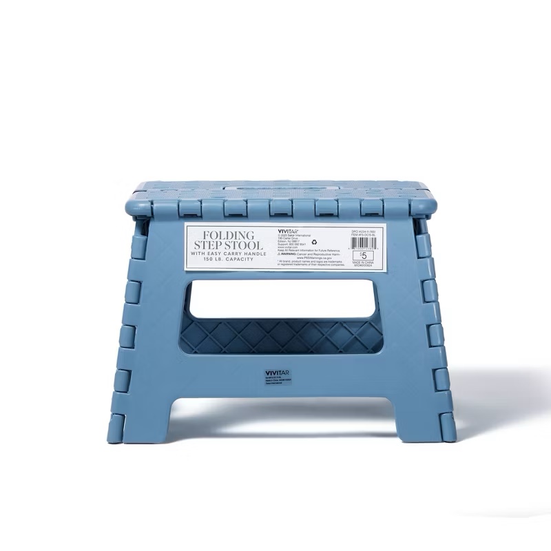 Blue Folding Stool - Bullseye's Playground™