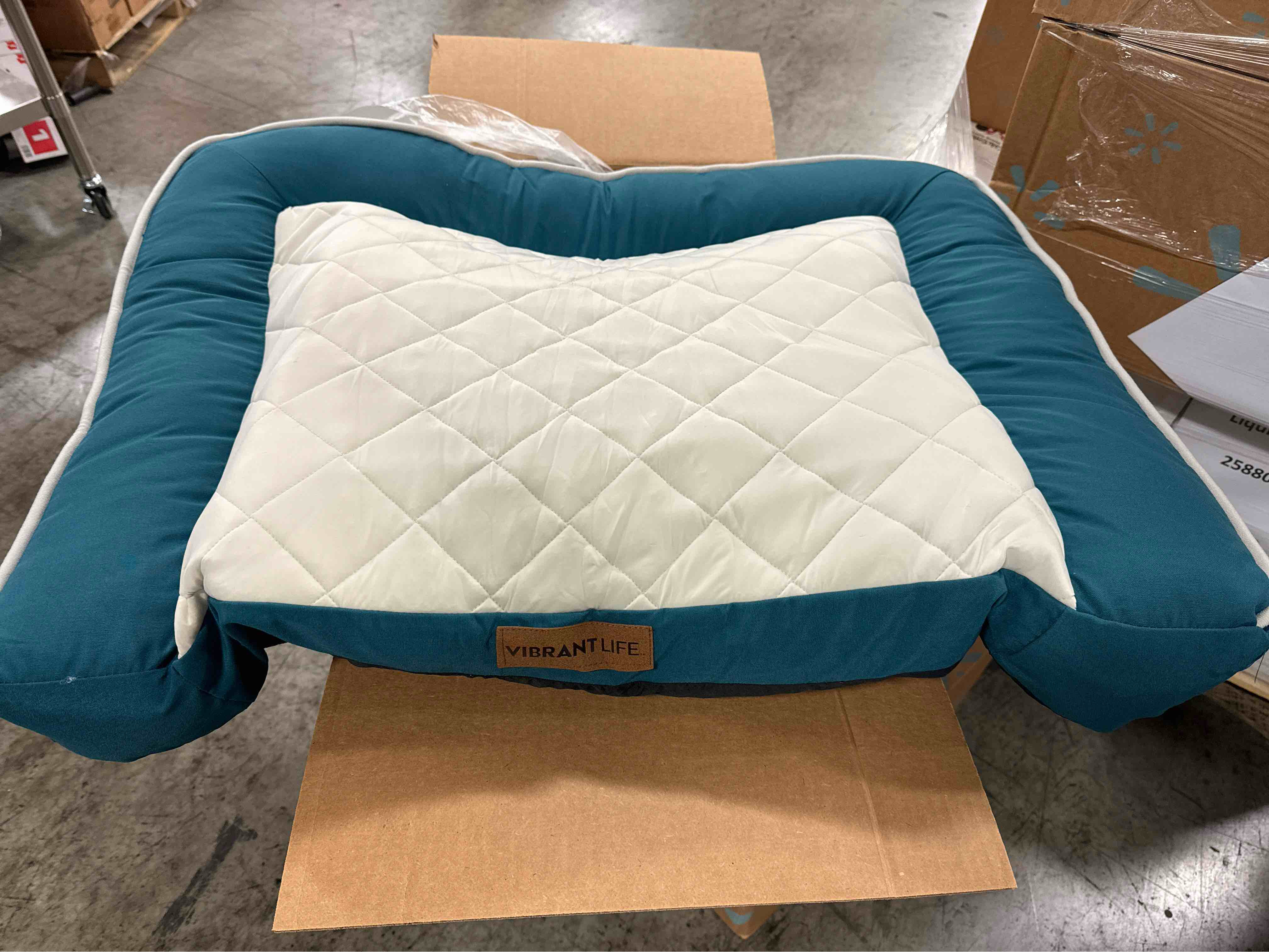 Vibrant Life Cooling PetBed, teal