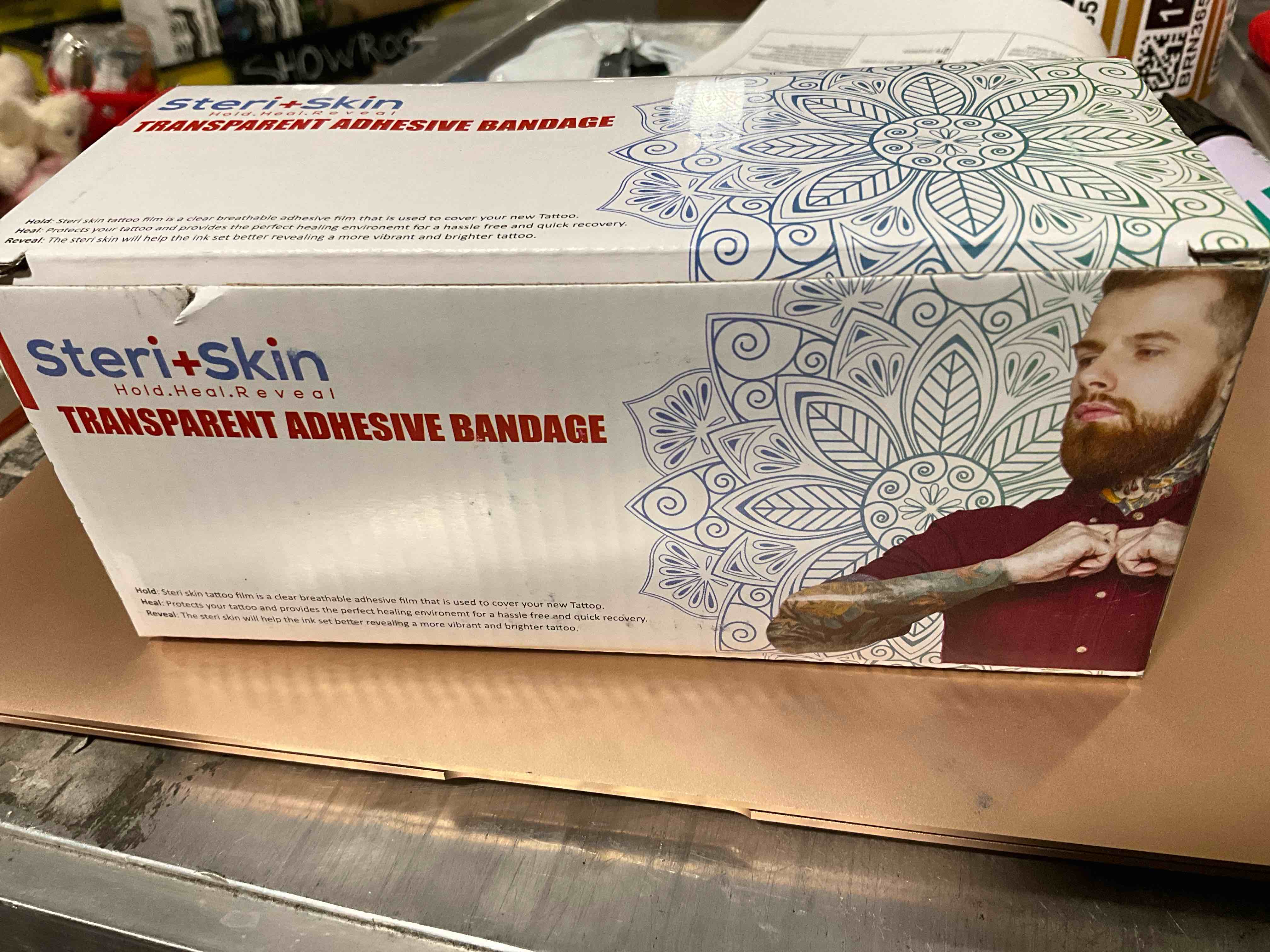 Steri+Skin Transparent Adhesive Bandage 6 x 8 yards