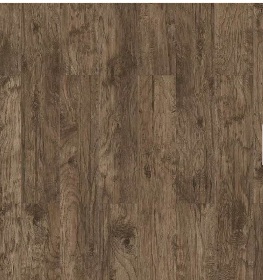TrafficMaster Mena Creek Oak 7 mm T x 7.56 in. W Water Resistant Laminate Wood Flooring (26.6 sqft/case), Medium 44 Boxes - bid per sq ft 