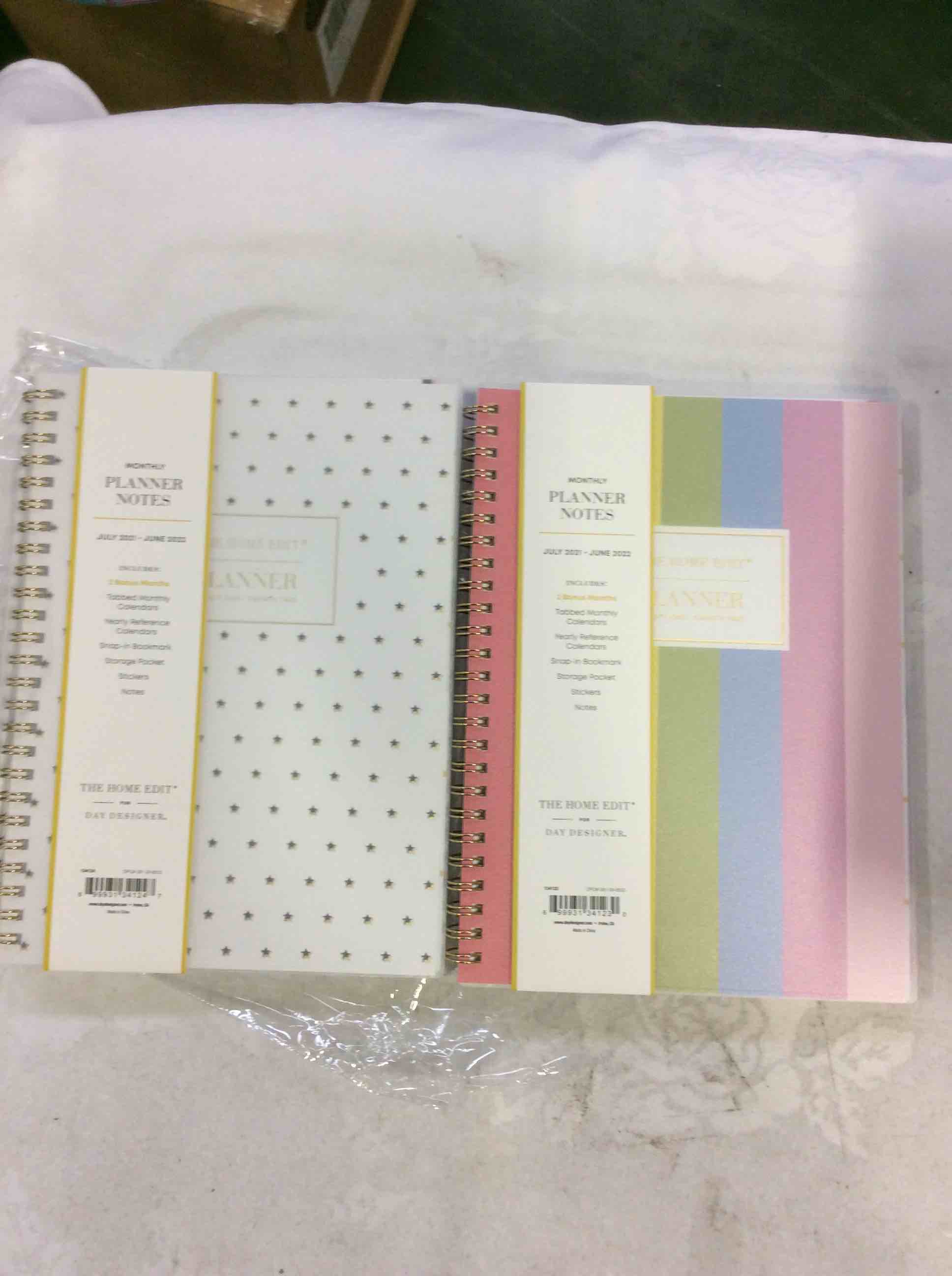 planner notes over the rainbow/ superstar 5.875x8.625 