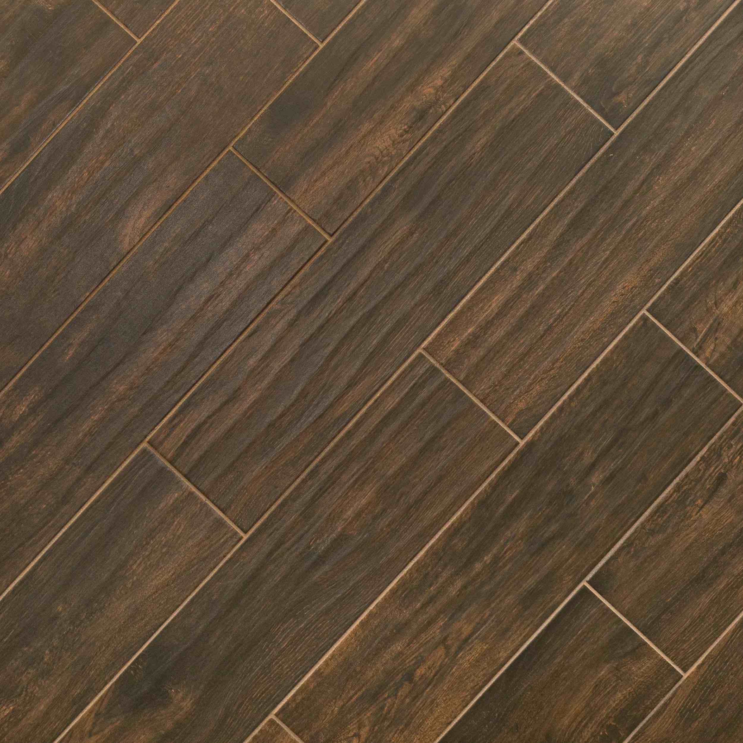 Beautiful Wood Plank Porcelain Flooring!