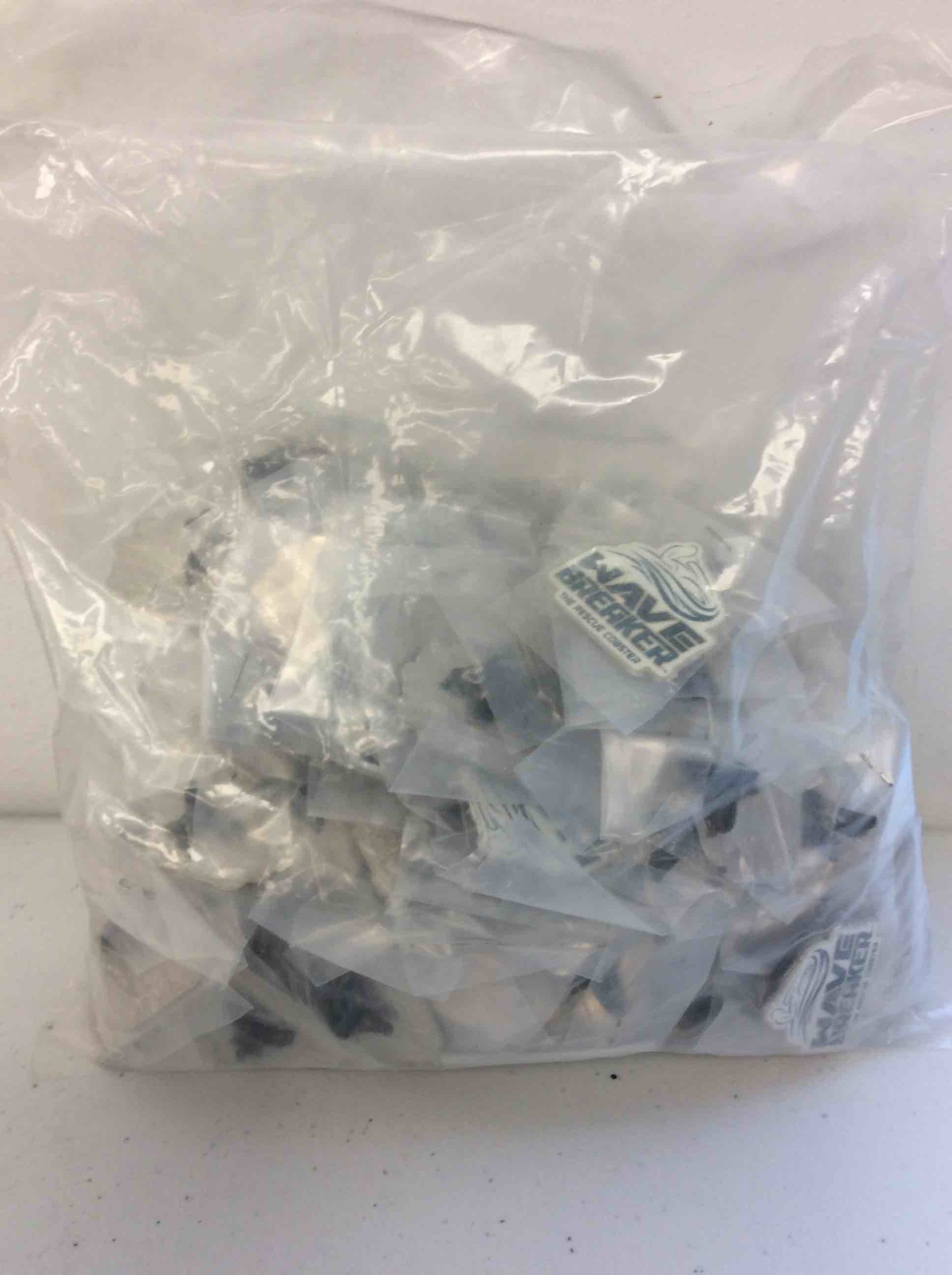Condition photo showing New/Like New for bag of 100 sea world wave breaker coaster pins