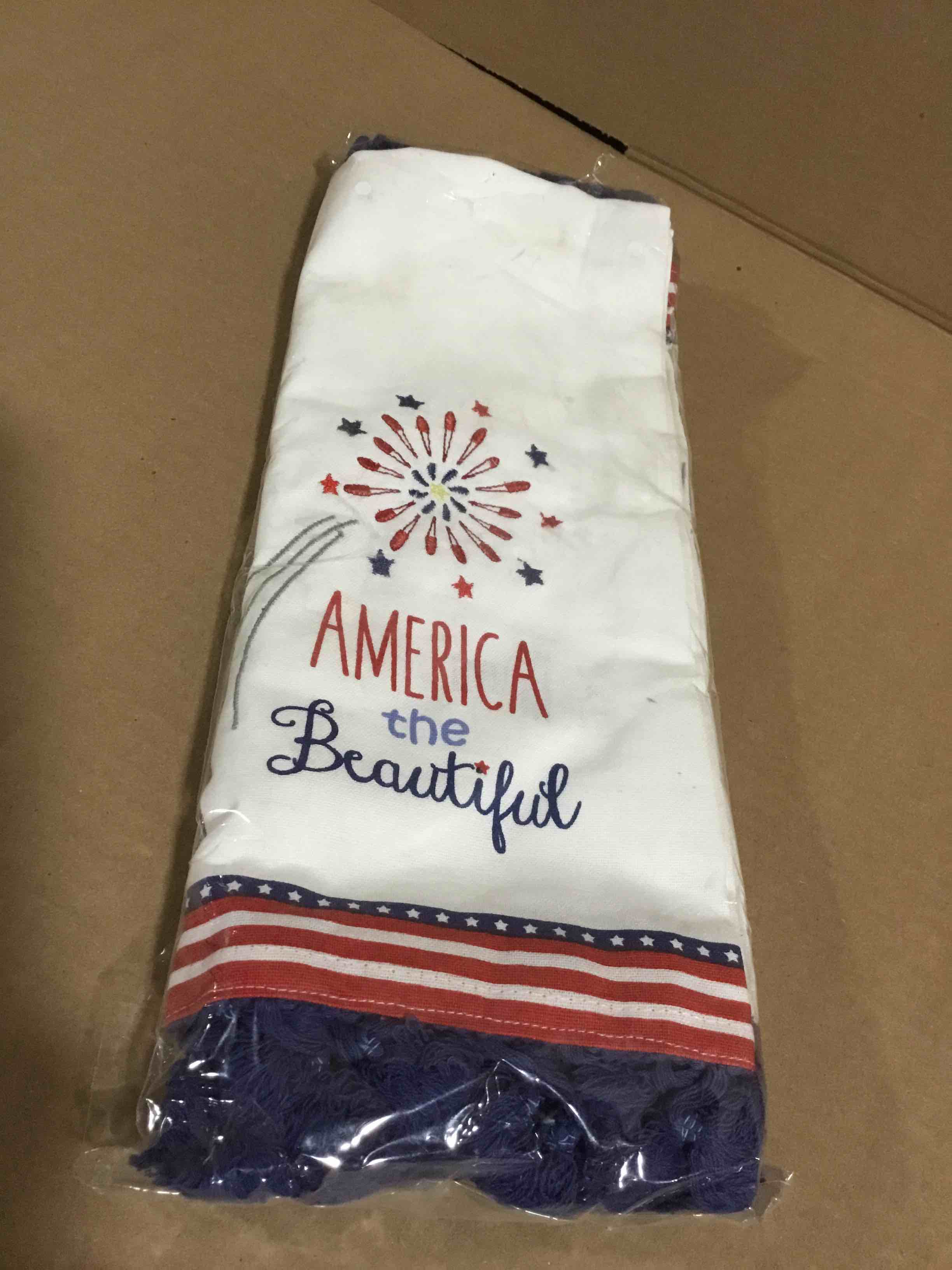 America the Beautiful Kitchen Hand Towels