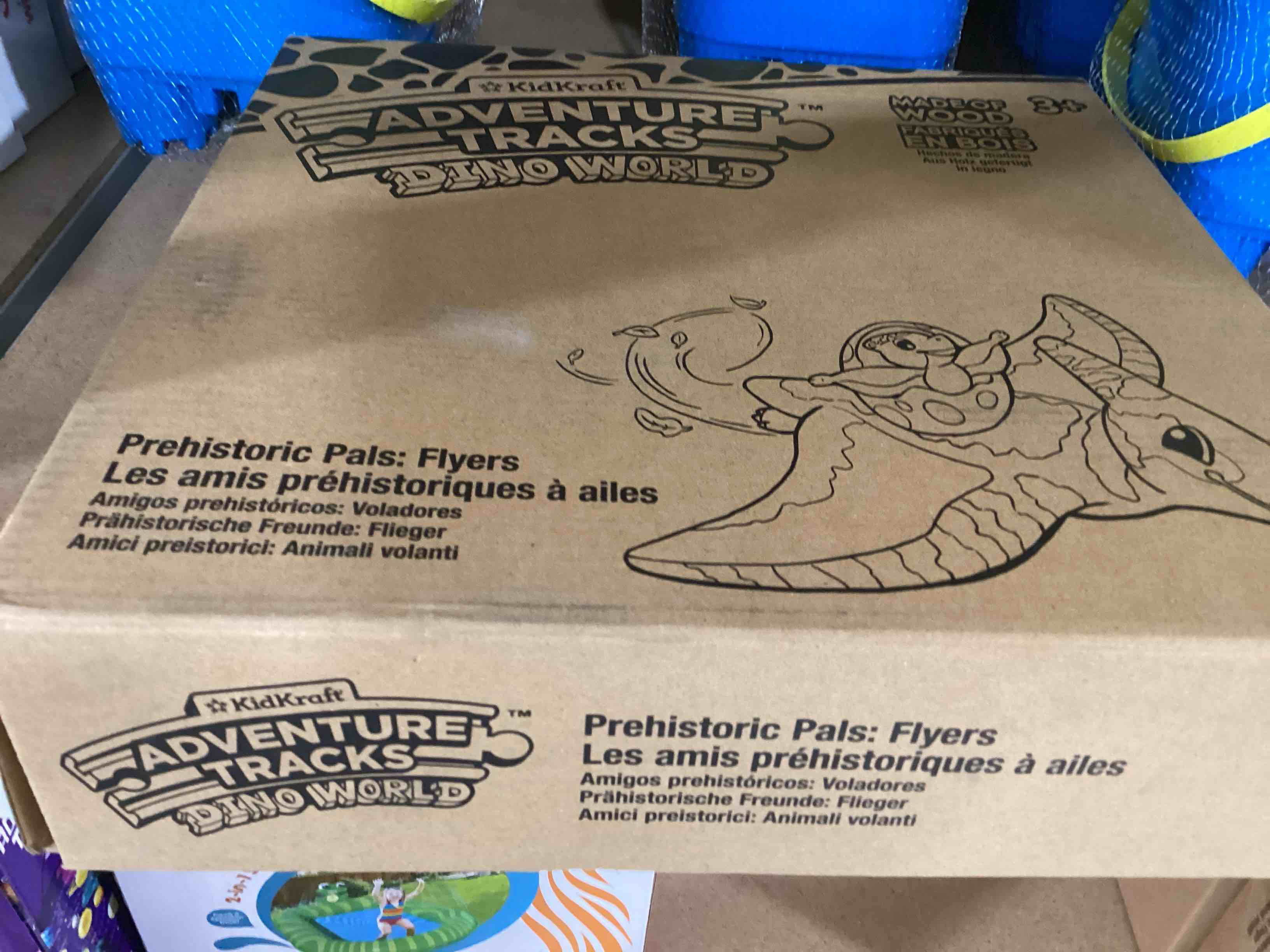 Condition photo showing New/Like New for adventure tracks dino world