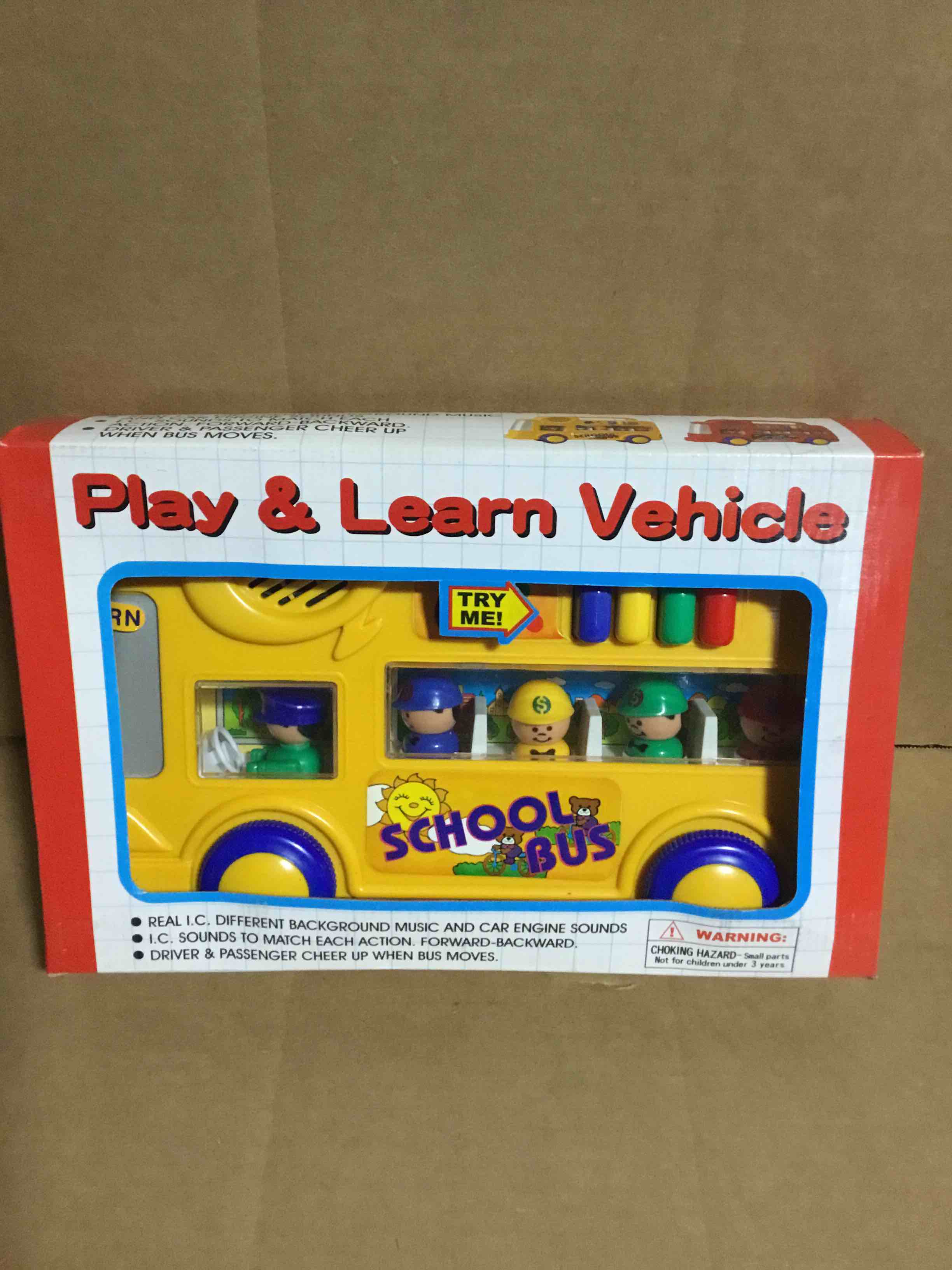 Play & Learn Vehicle 