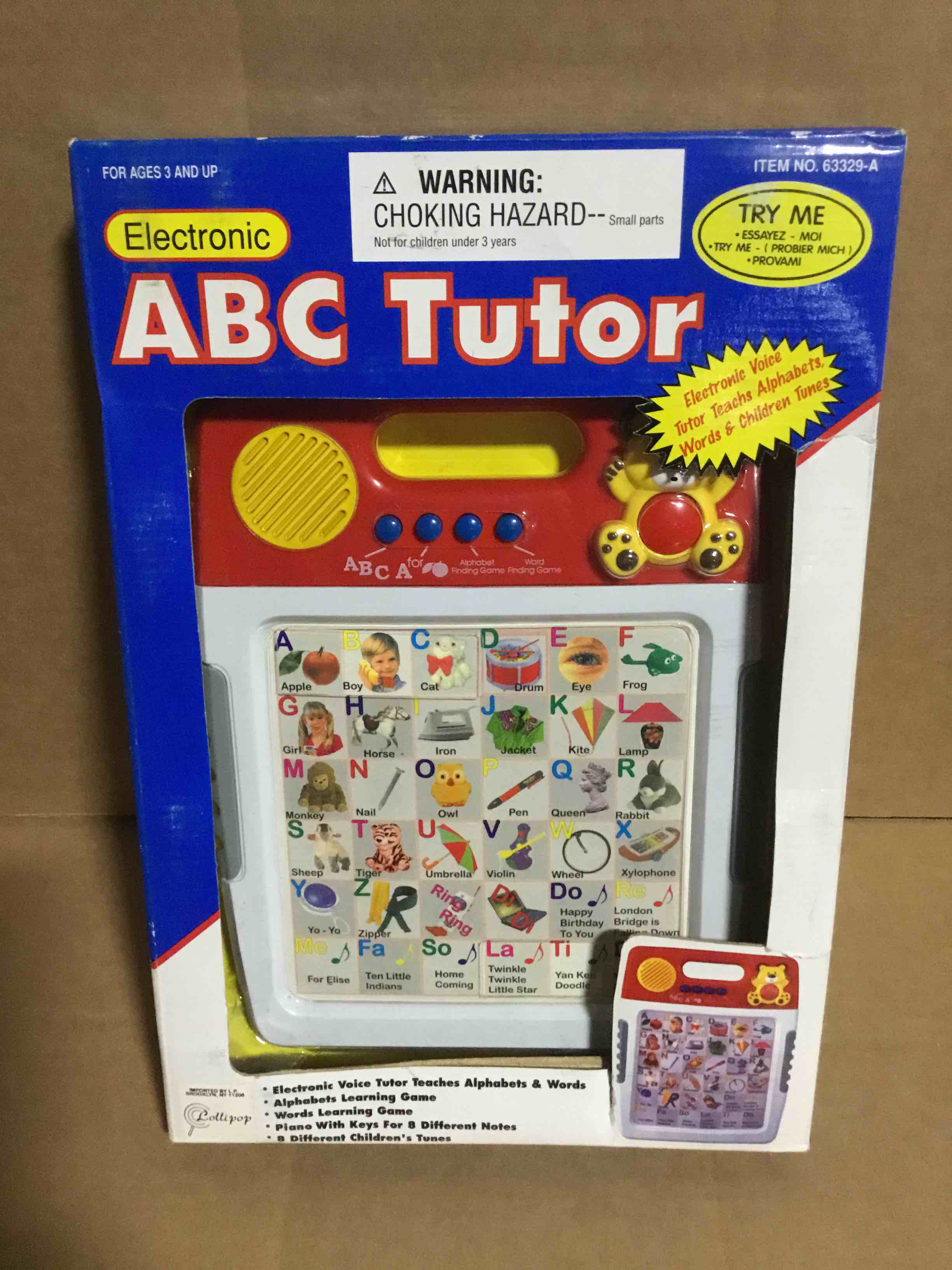 Condition photo showing New/Like New for Electronic ABC Tutor, Electronic Voice Tutor Teachs Alphabets, Words & Children Tunes