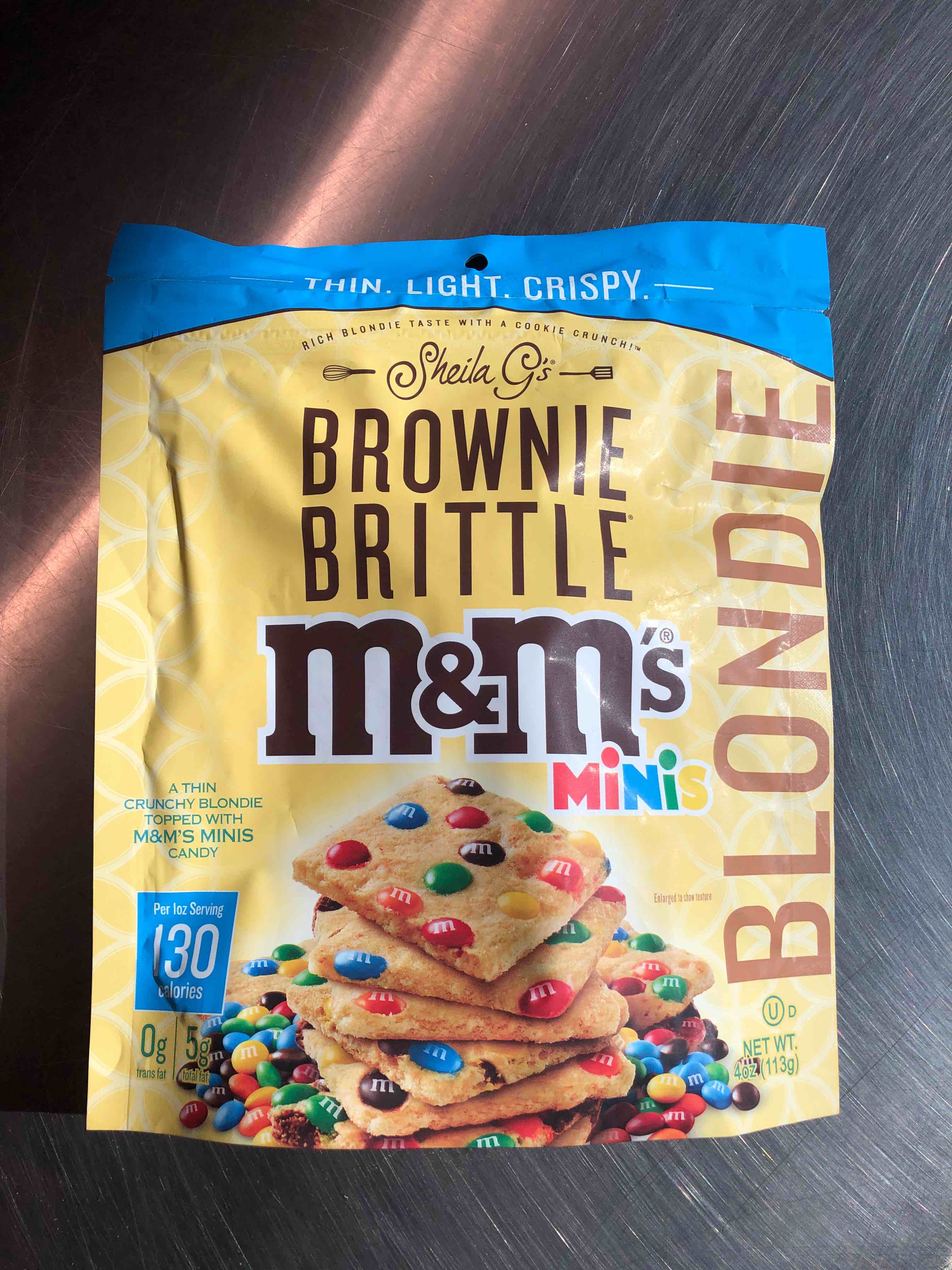 Shelias Blondie M&M Brownie Brittle