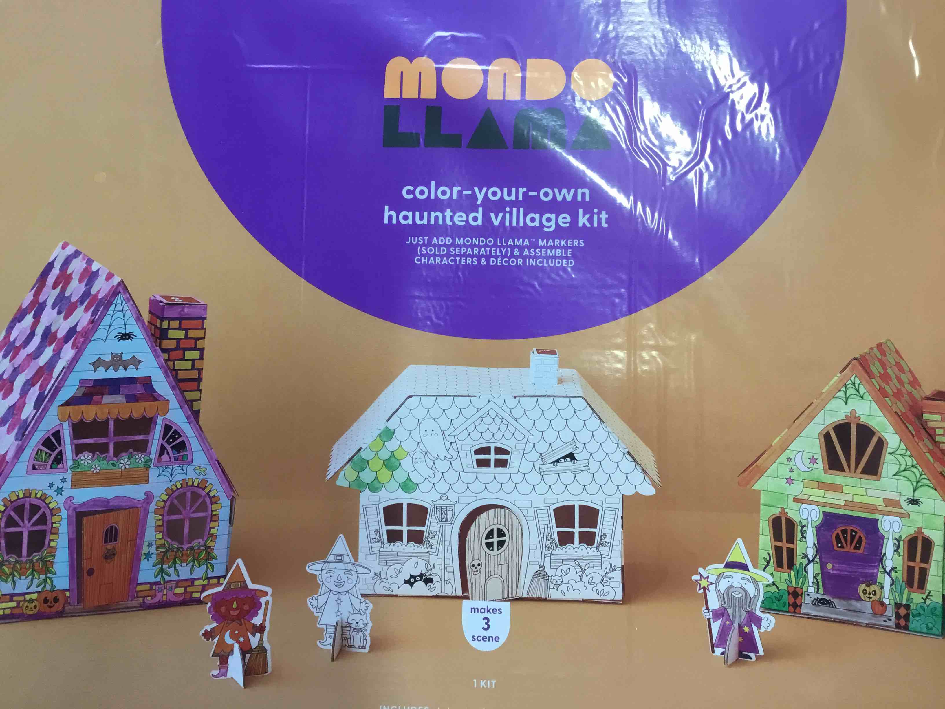 Mondo LLAMA co,or your own haunted village kit