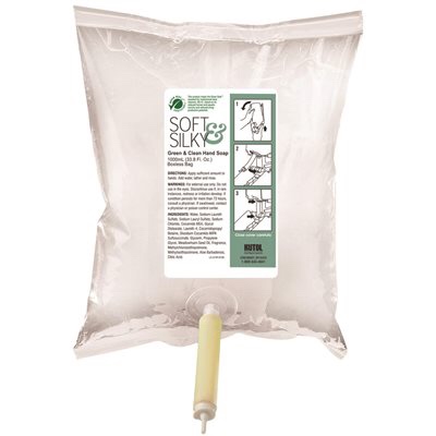 HEALTH GUARD 1000 ml Boxless Bag Green and Clean Hand Soap