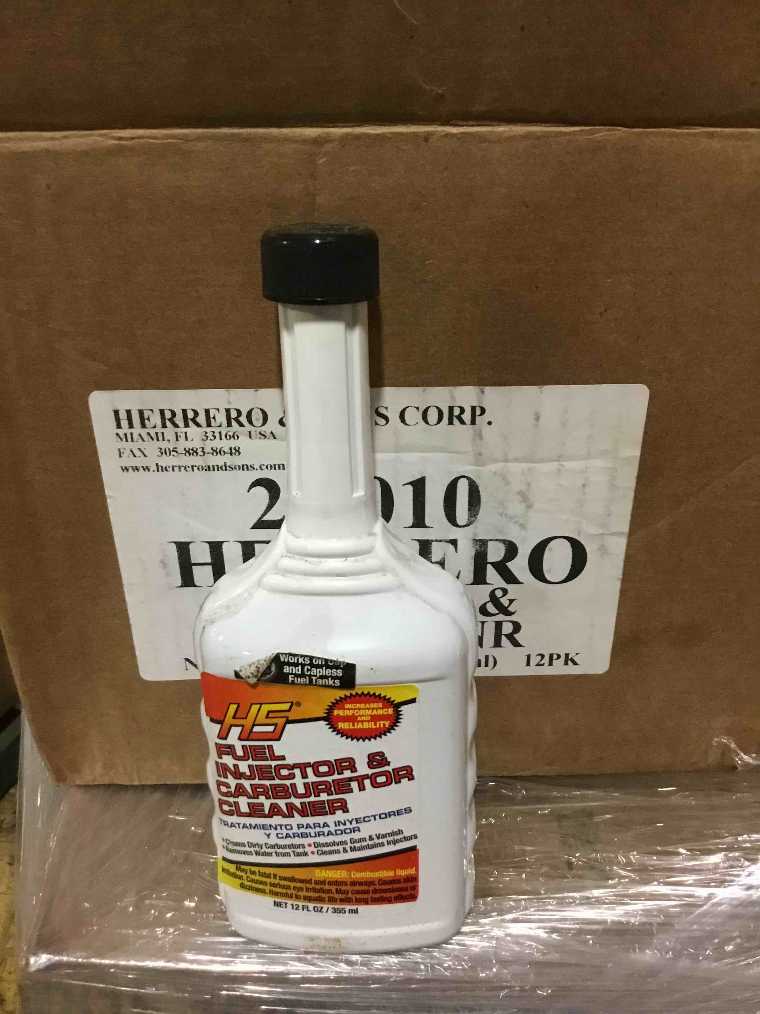 HS Fuel Injector & Carburetor Cleaner, 12fl oz 