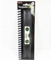 Torpedo Level with Hanging Hole - Pack of 24