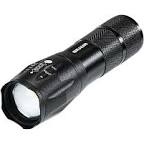 Waterproof Tactical Zoom Flashlight with 5 Settings