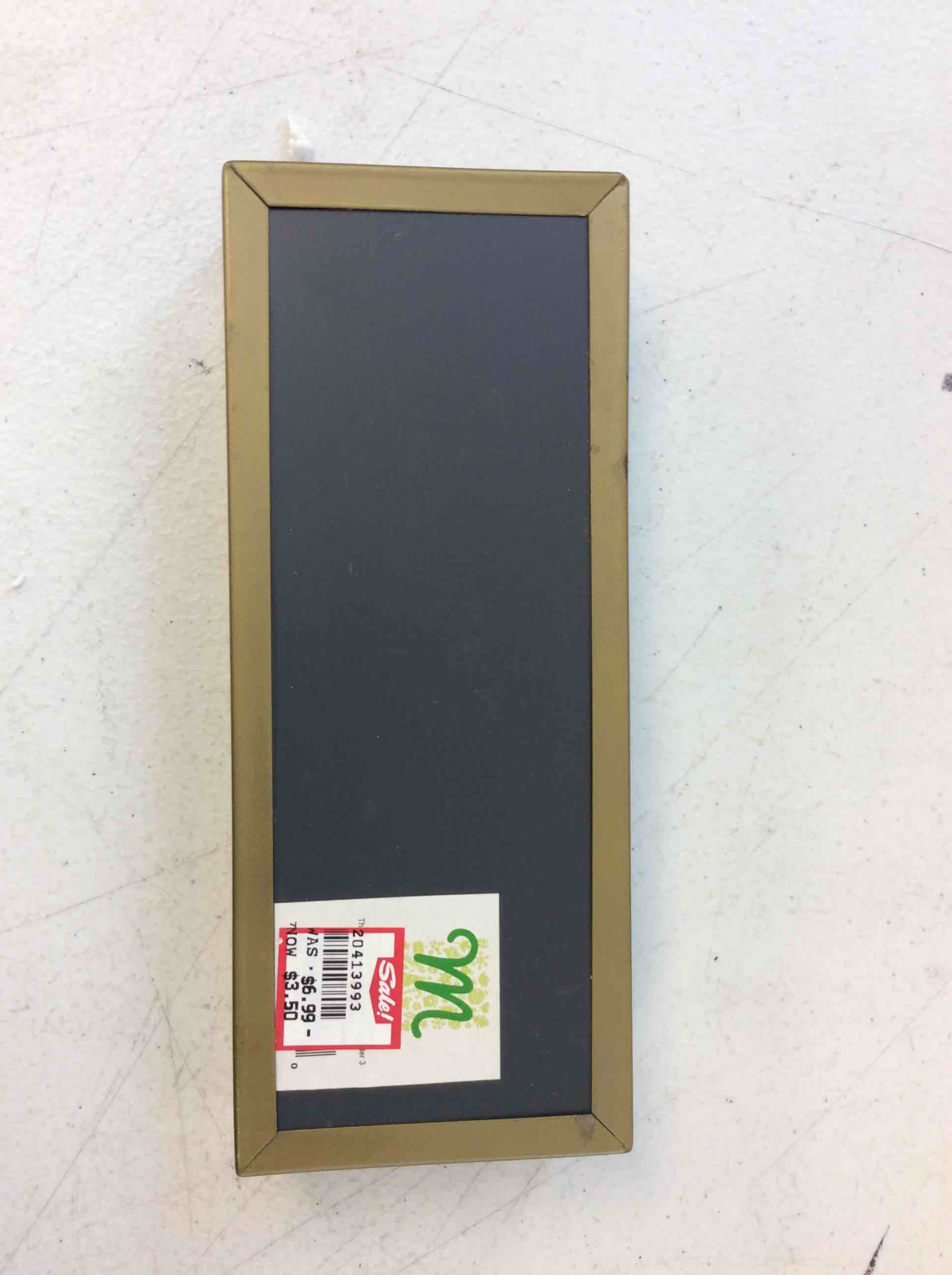 Condition photo showing New/Like New for wild at heart tray glass metal 