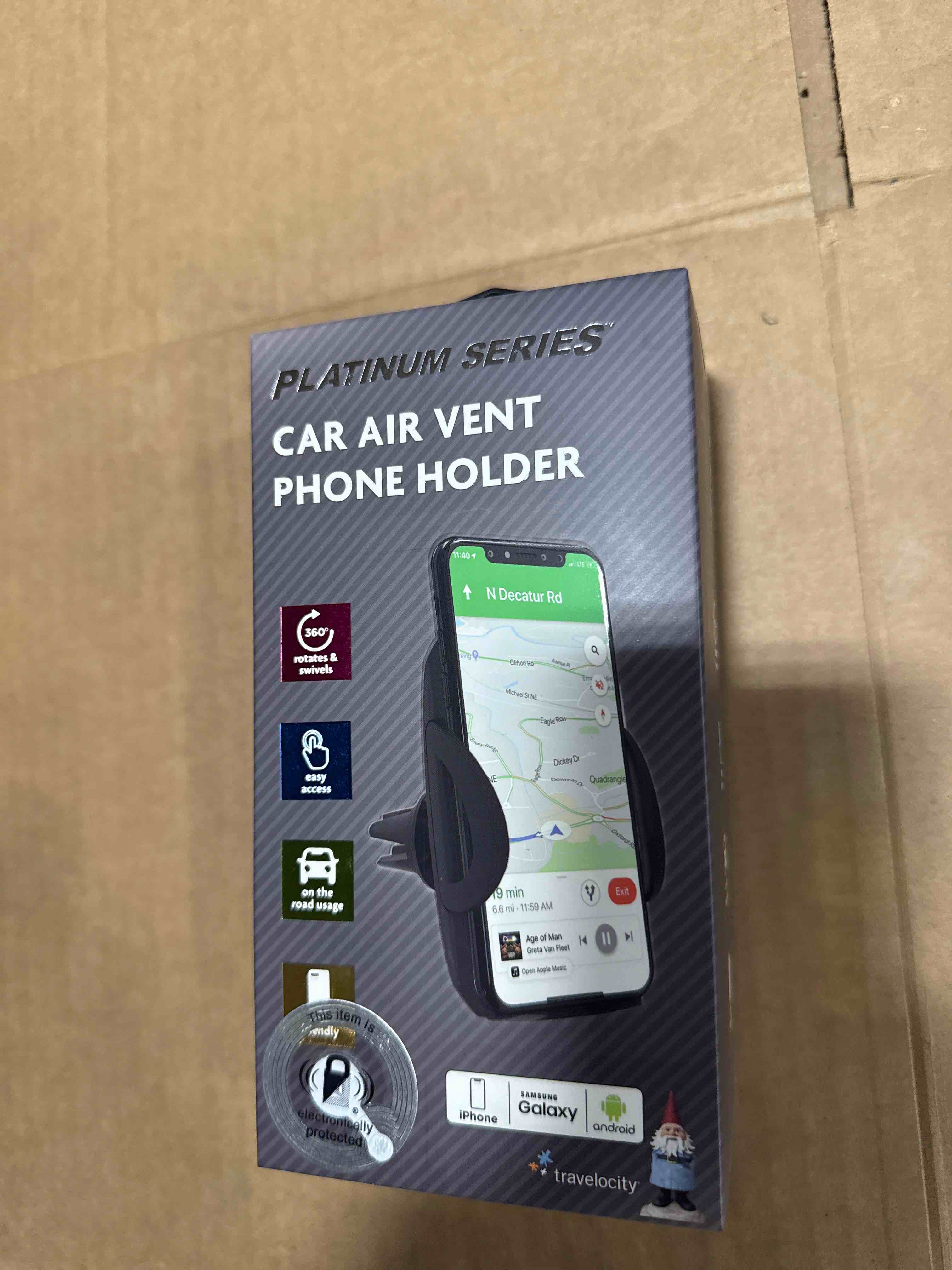 platinum series car air vent phone holder