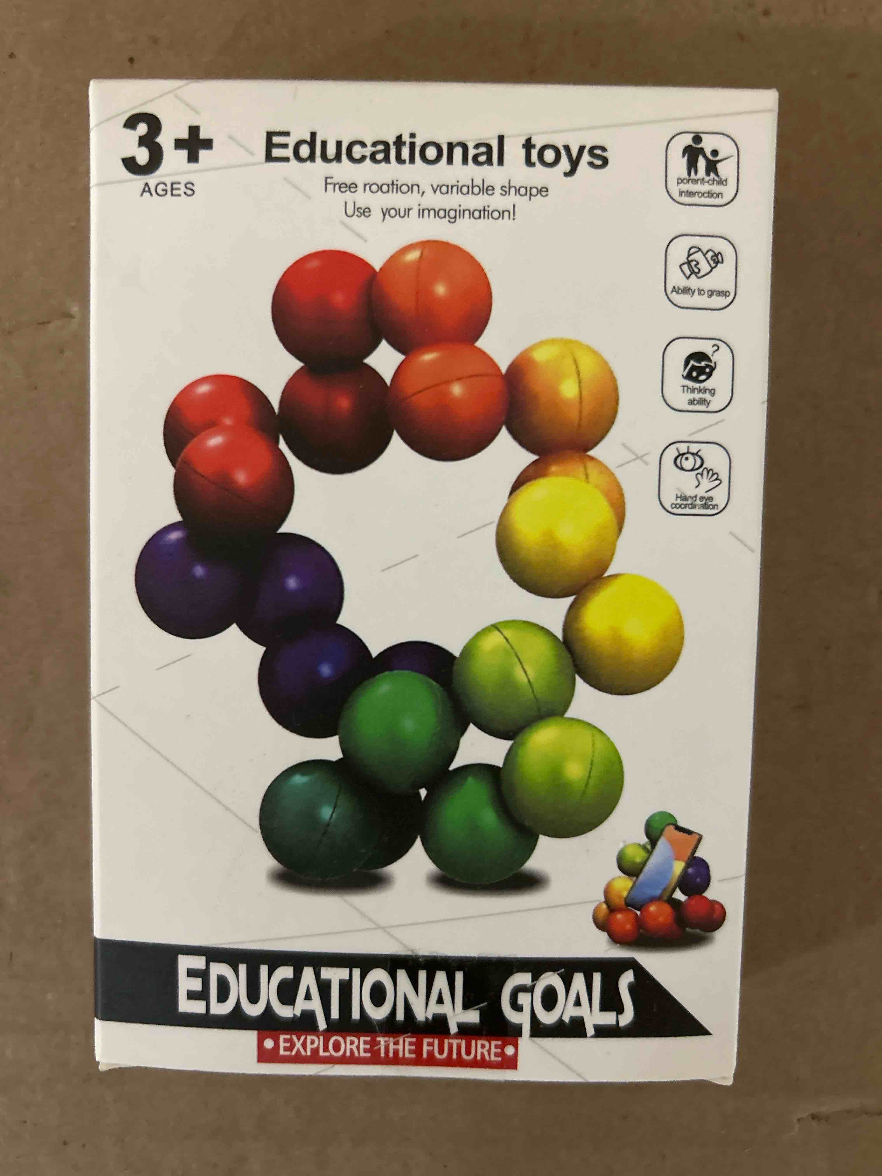 Condition photo showing Brand New for educational toys, free rotation, variable shape use your imagination