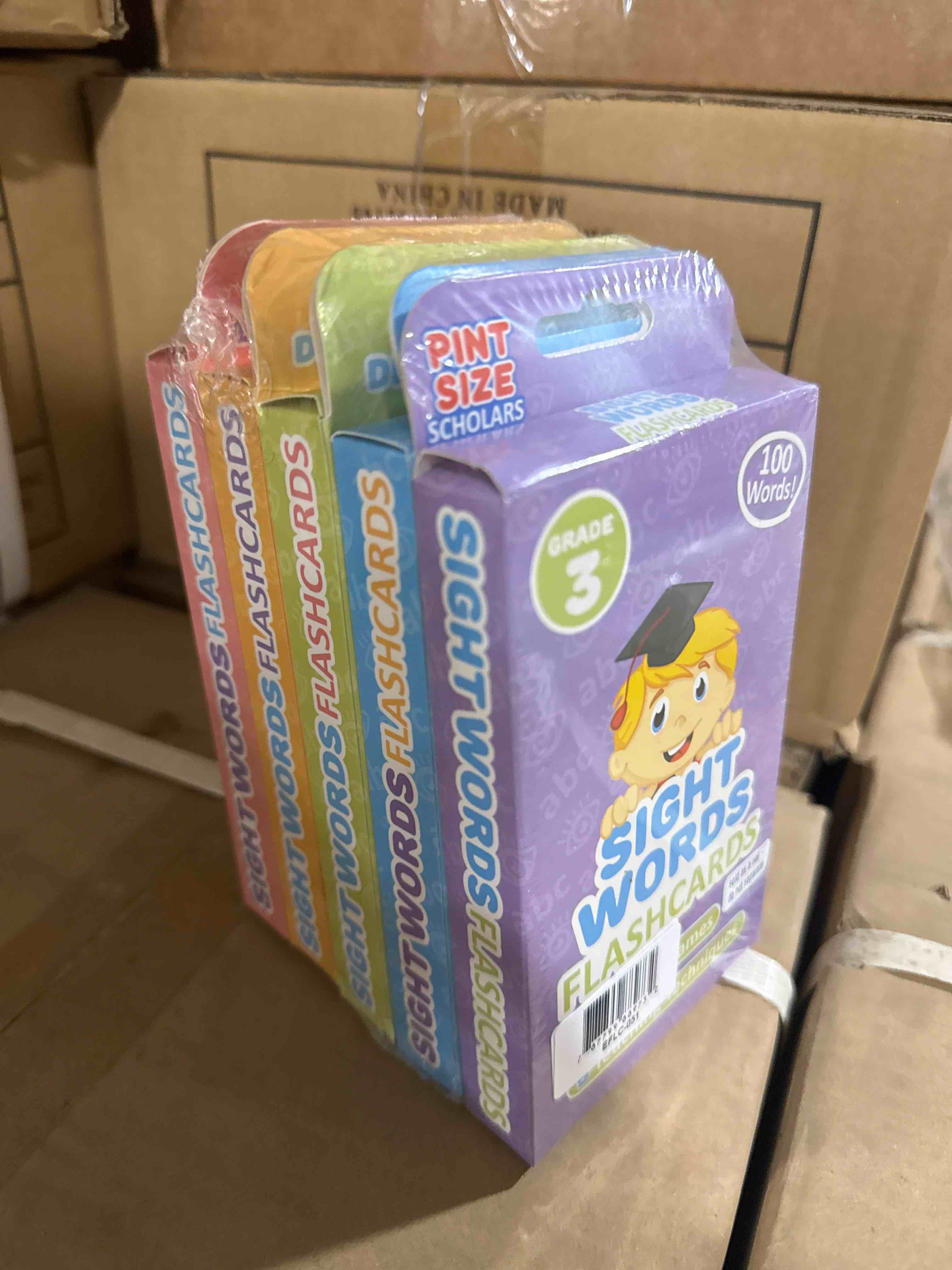 Pintsize Scholars Ready Readers Bundle 500 Jumbosized Sight Words Flash Cards In 5 Levels Of Learning From Pre K To Third Grade 5Pack Of Educational Flashcard Decks For Toddlers And Children