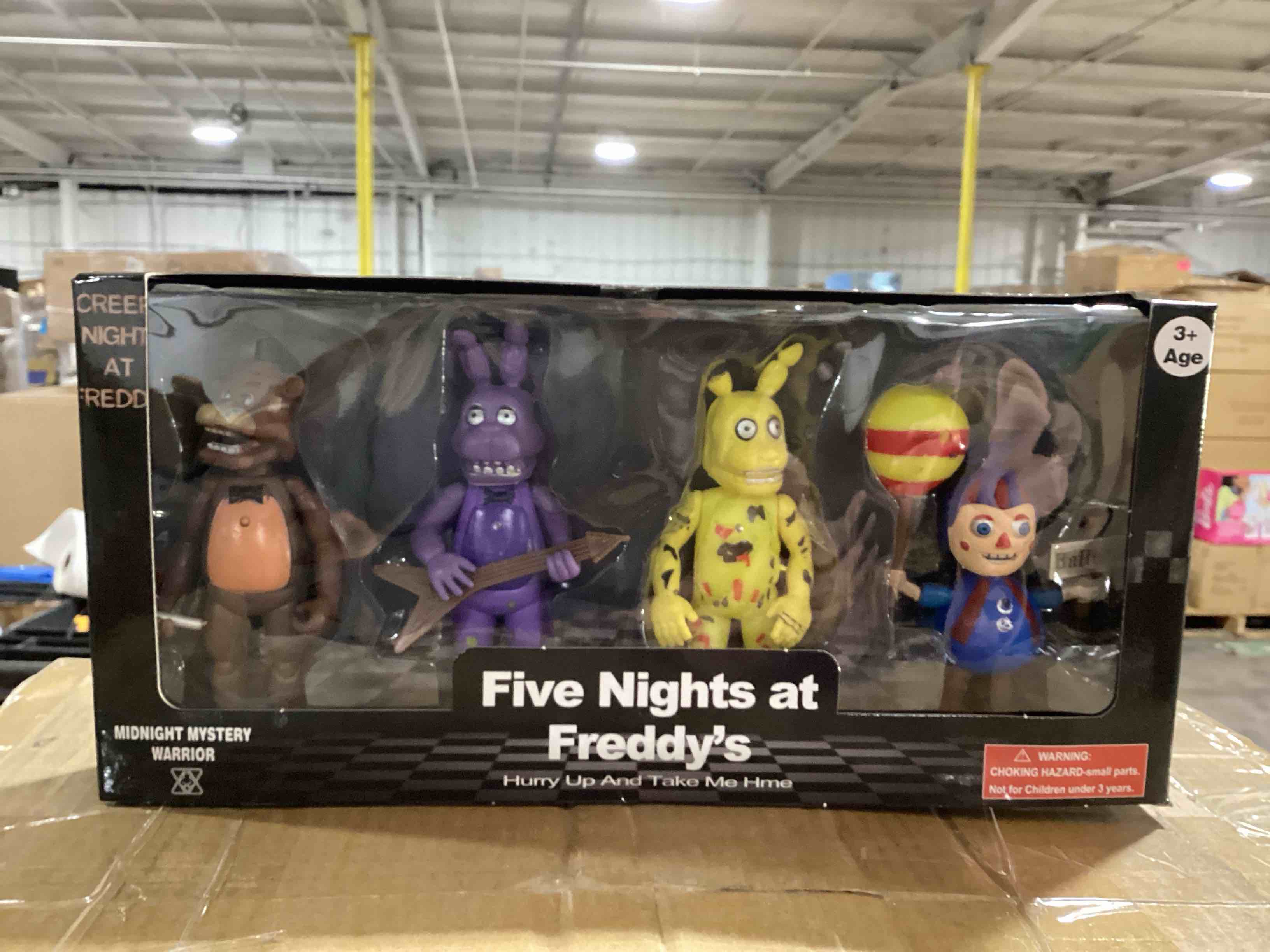 Five nights at Freddy’s midnight mystery warrior 4 pc 