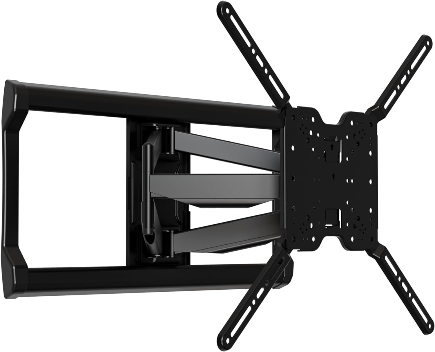 SANUS Premium Full Motion TV Wall Mount Bracket - Extend, Tilt, Swivel Big TVs Up to 90" - Universal TV Mount Inlcudes All Hardware Needed & Drilling Template for Easy DIY Install