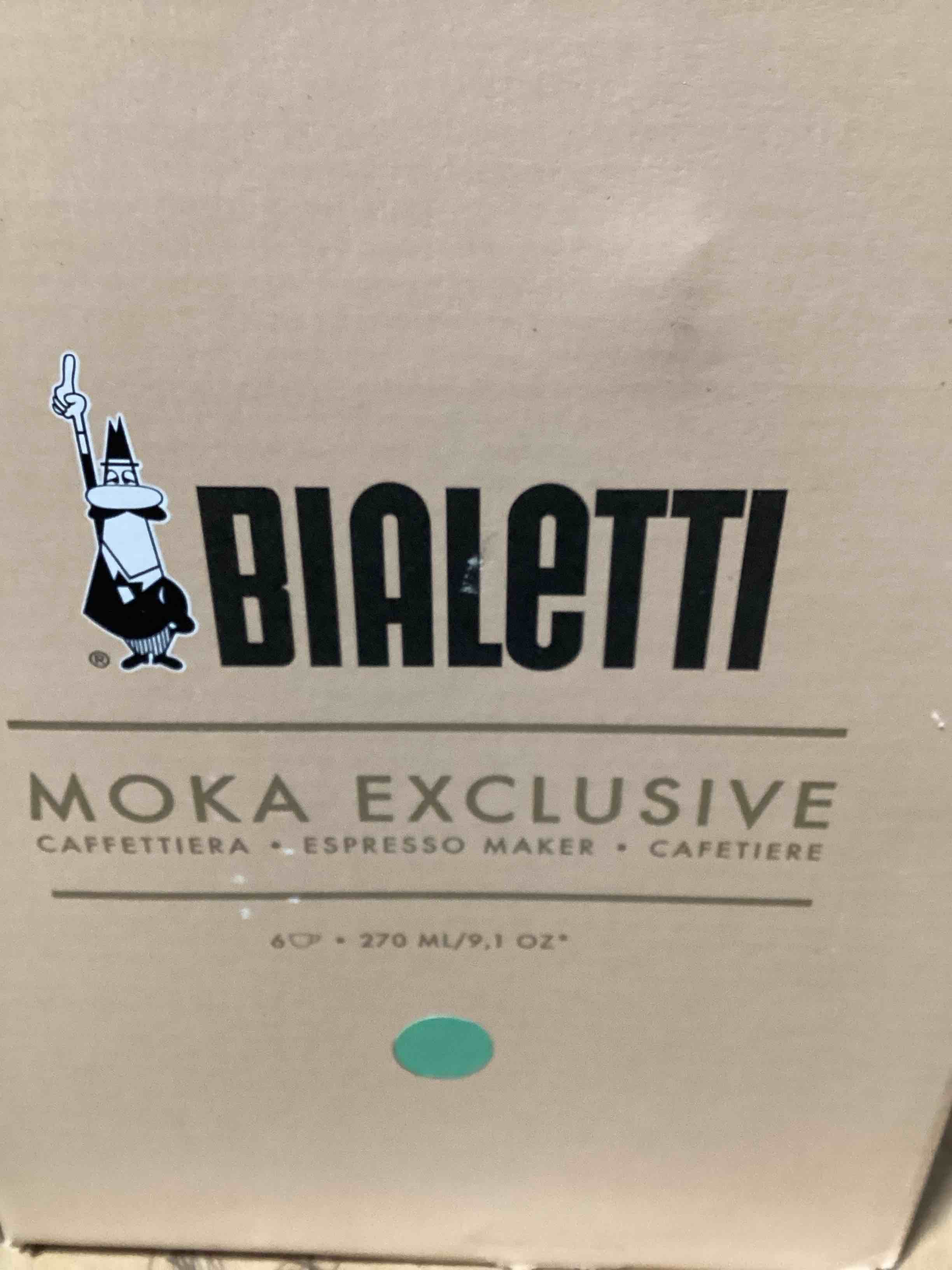 Condition photo showing Good Condition for Bialetti Moka Express 6 Cup Stovetop Espresso Maker