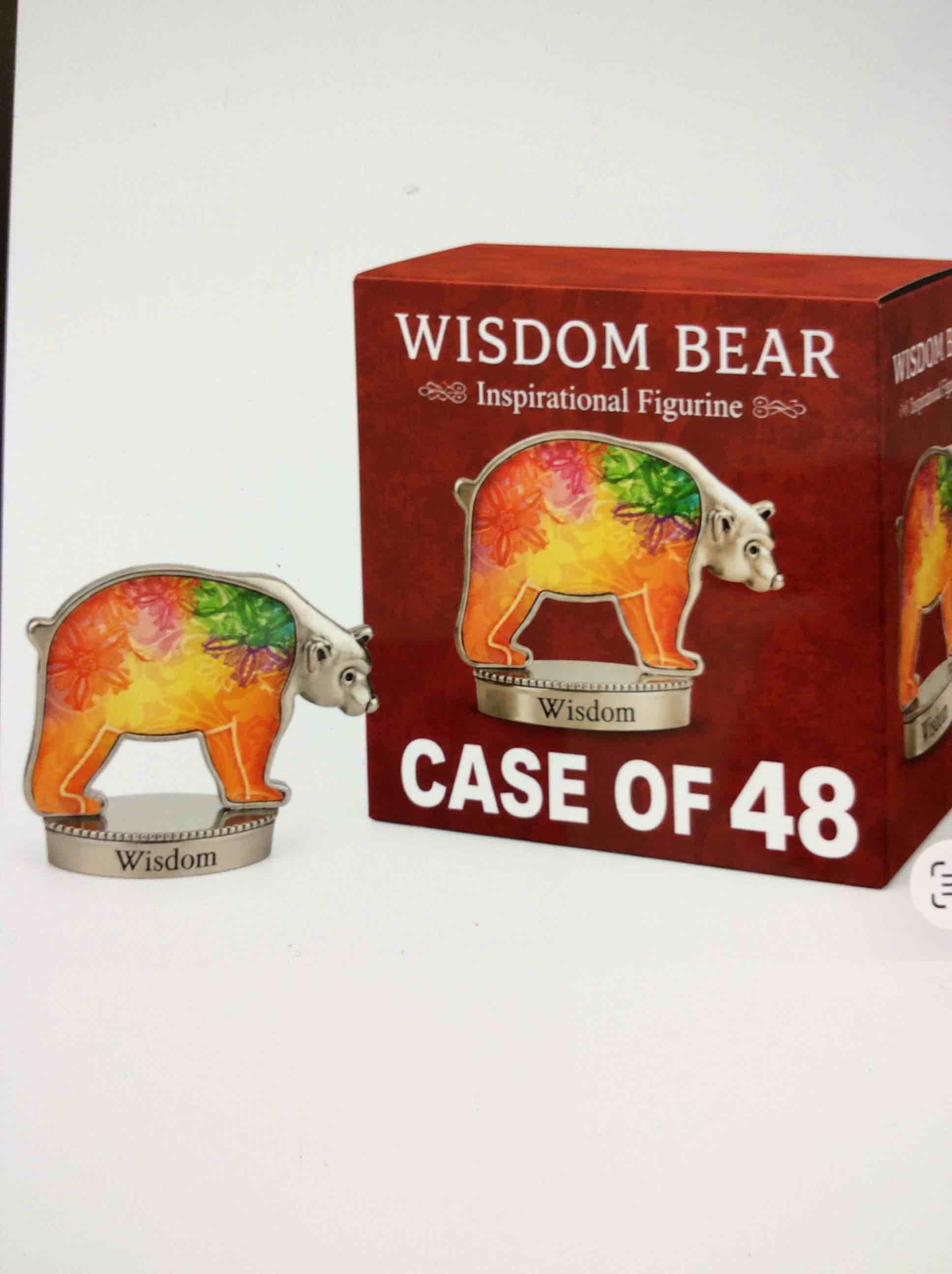 Sea World Case 48 Wisdom Inspirational Polar Bear Figurines  