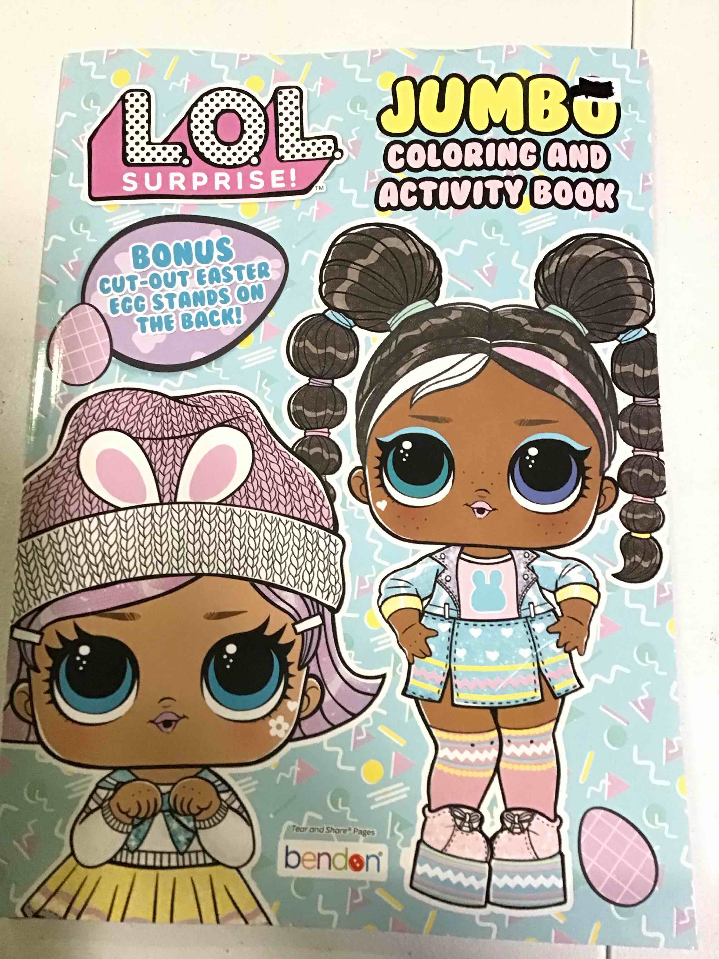 bendon LOL Suprise jumbo coloring and activity book 
