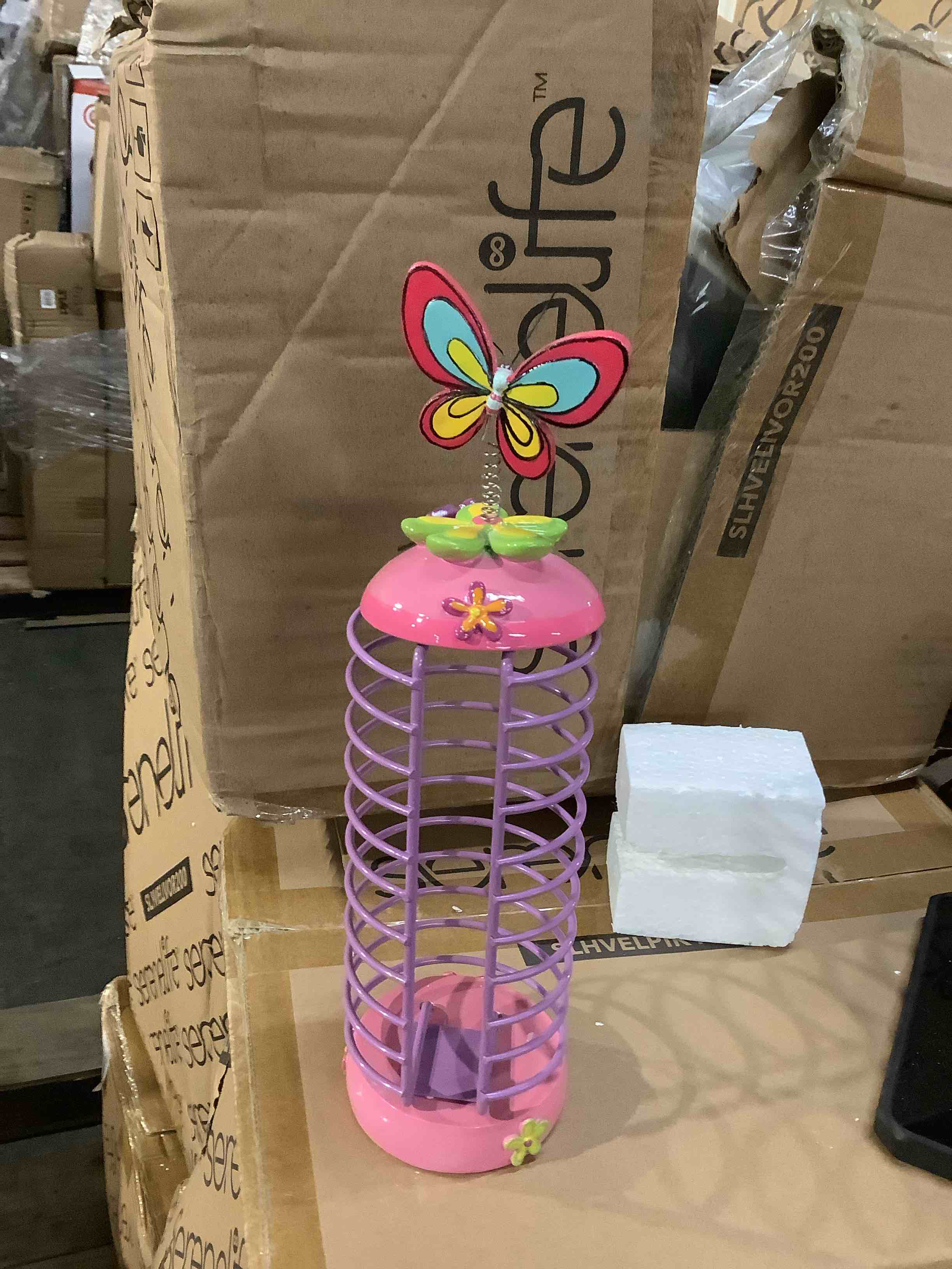 76377 Fun Butterfly CD Holder, Pink
