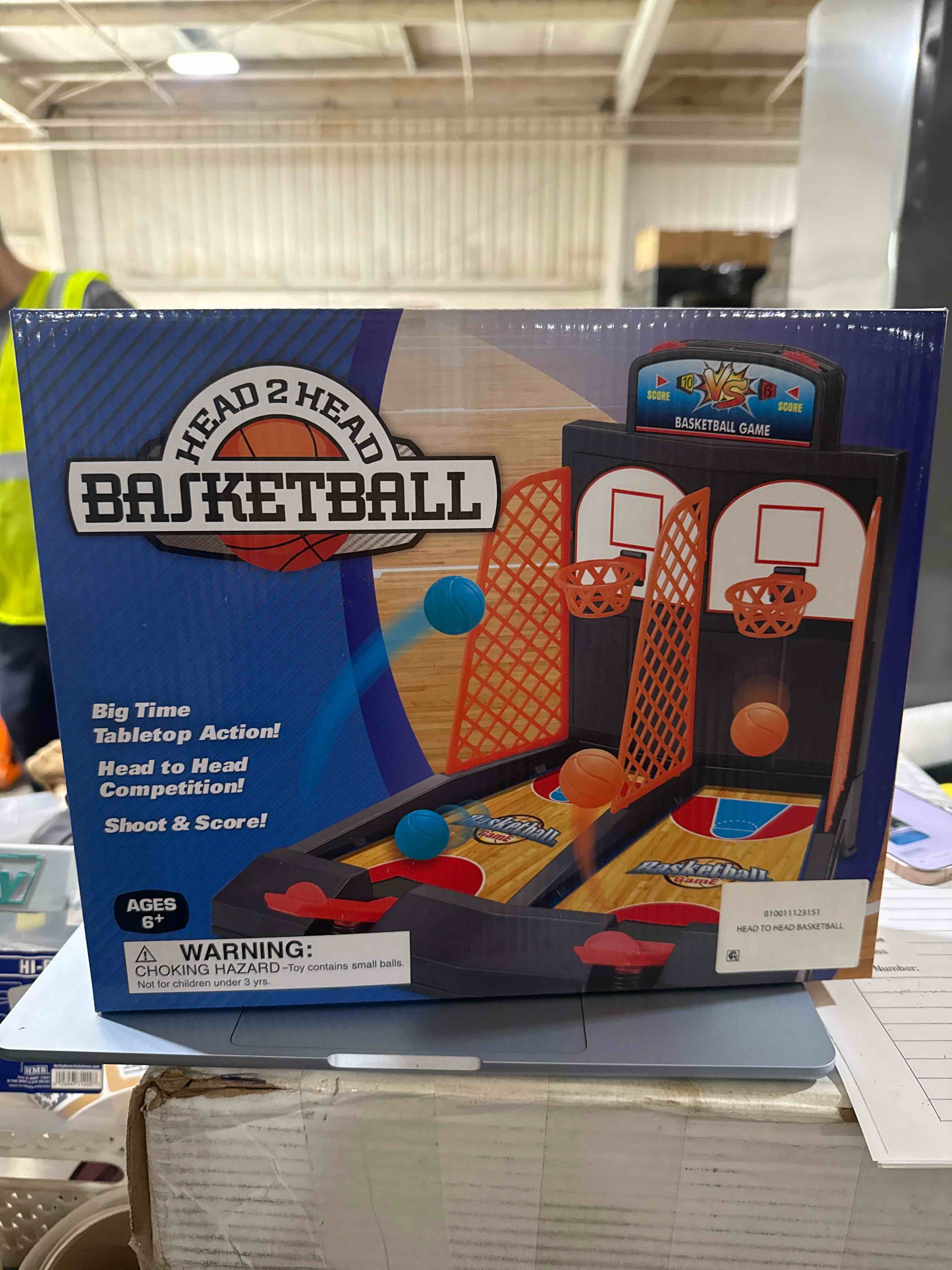 Condition photo showing Brand New for head2head basketball