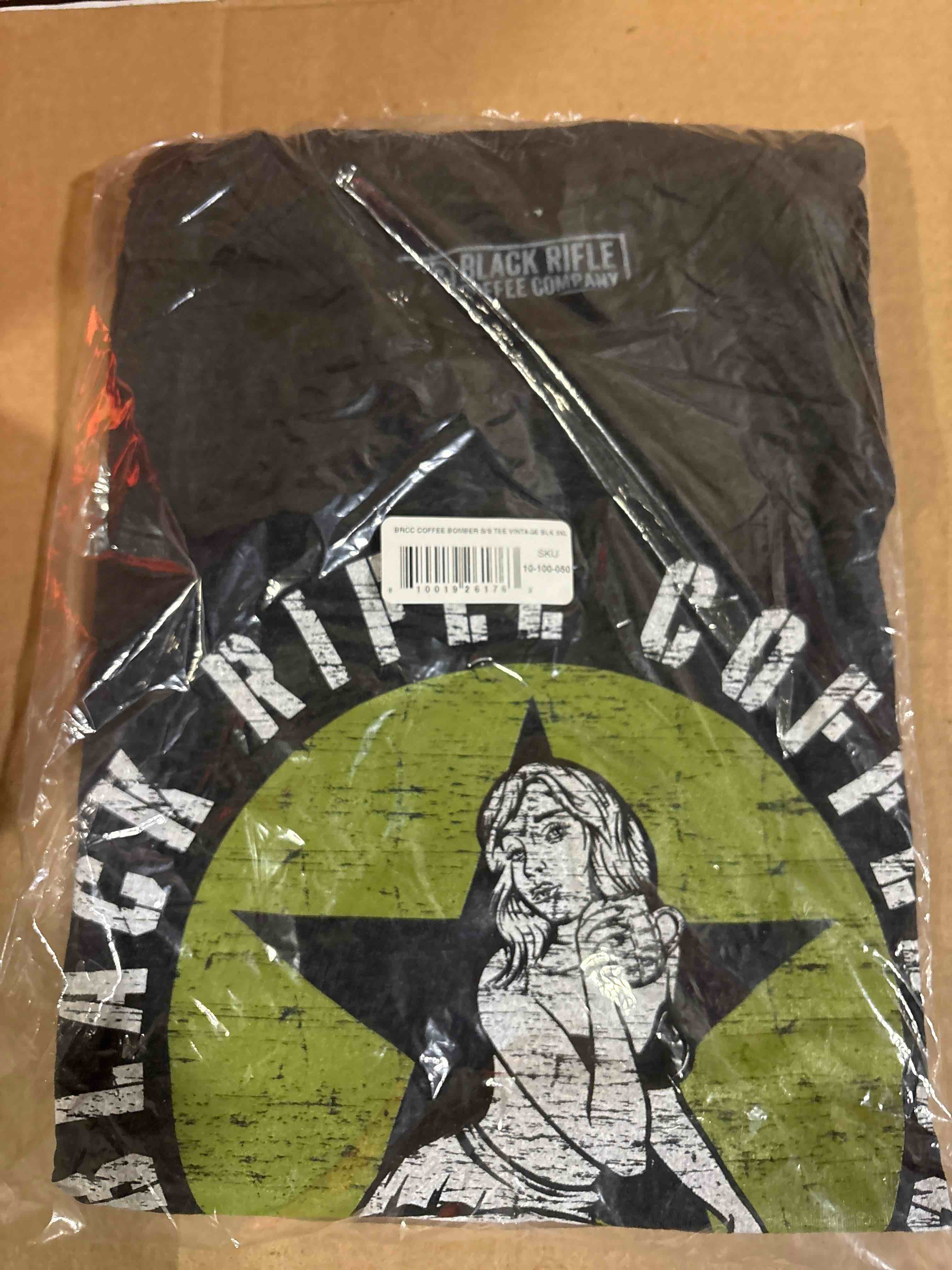 brcc coffee bomber s/s tee vintage black 