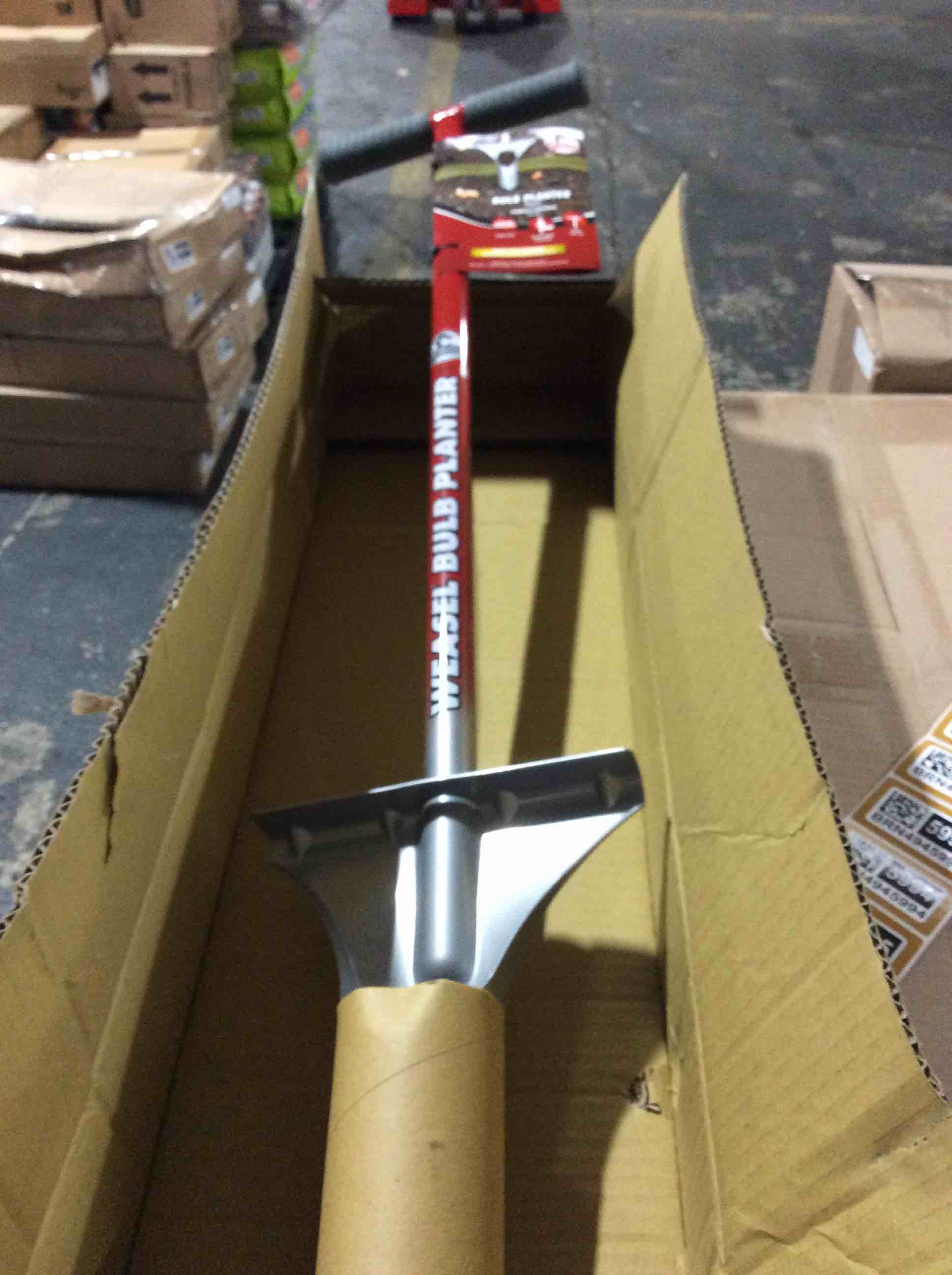 Condition photo showing Brand New for garden weasel bulb planter tool with footplate and 6-inch steel tip