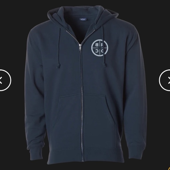 BLACK Rifle Reticle LC Hoodie, ZU, Navy, 3XL 