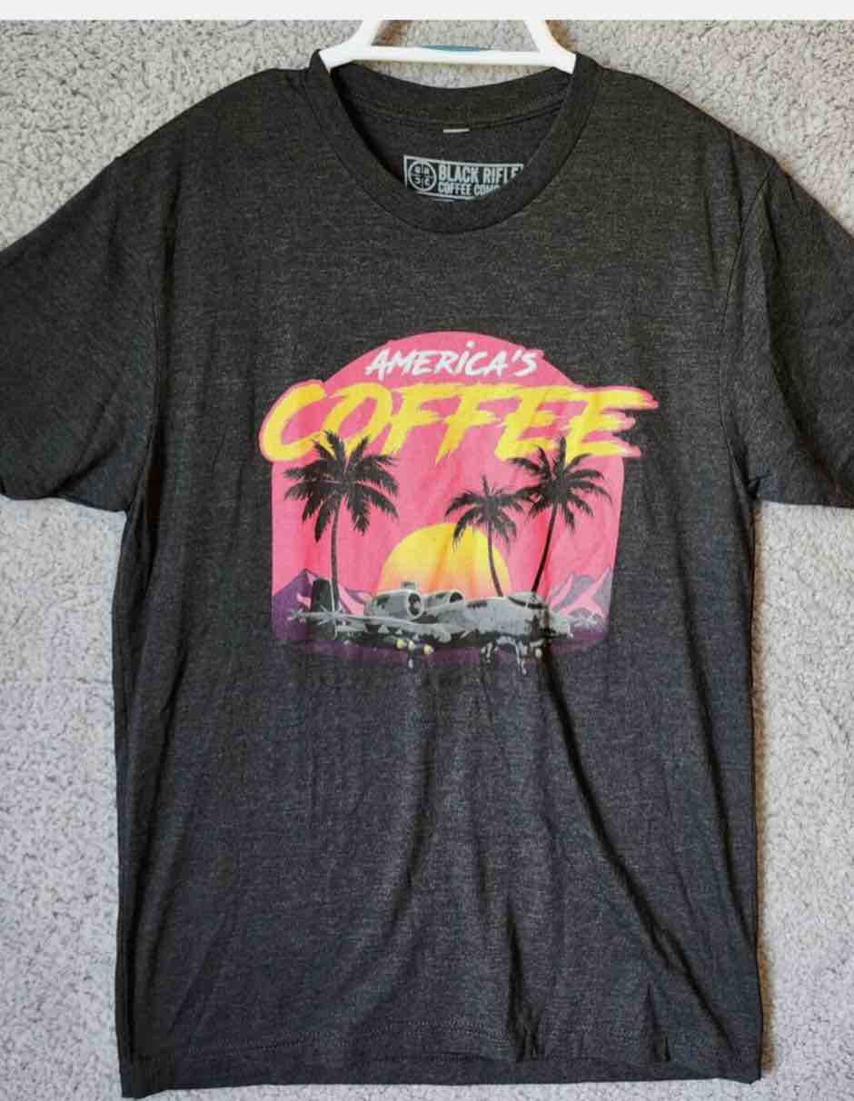 medium Black rifle, coffee Company, America’s coffee tshirt