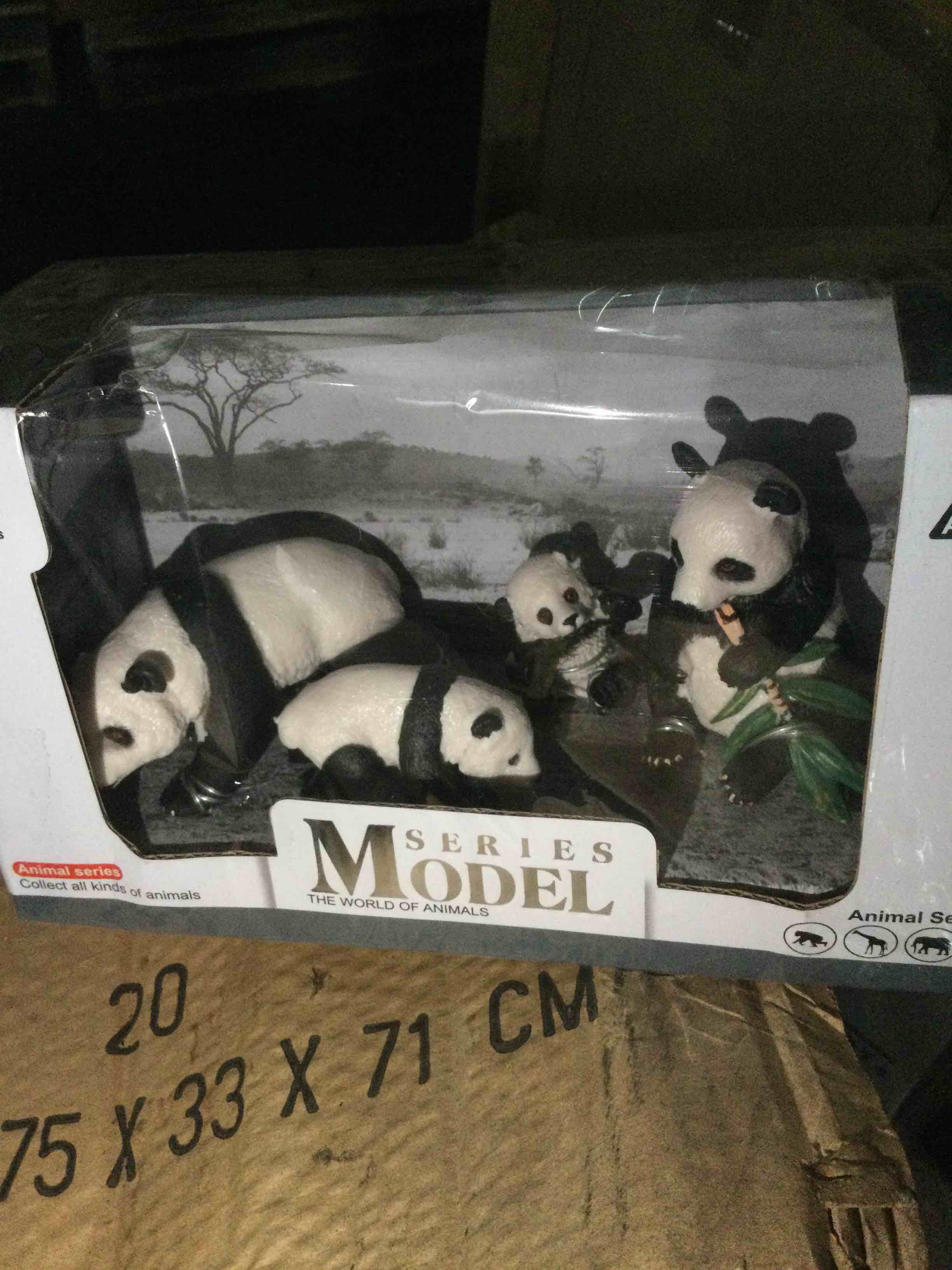 series model animal series panda