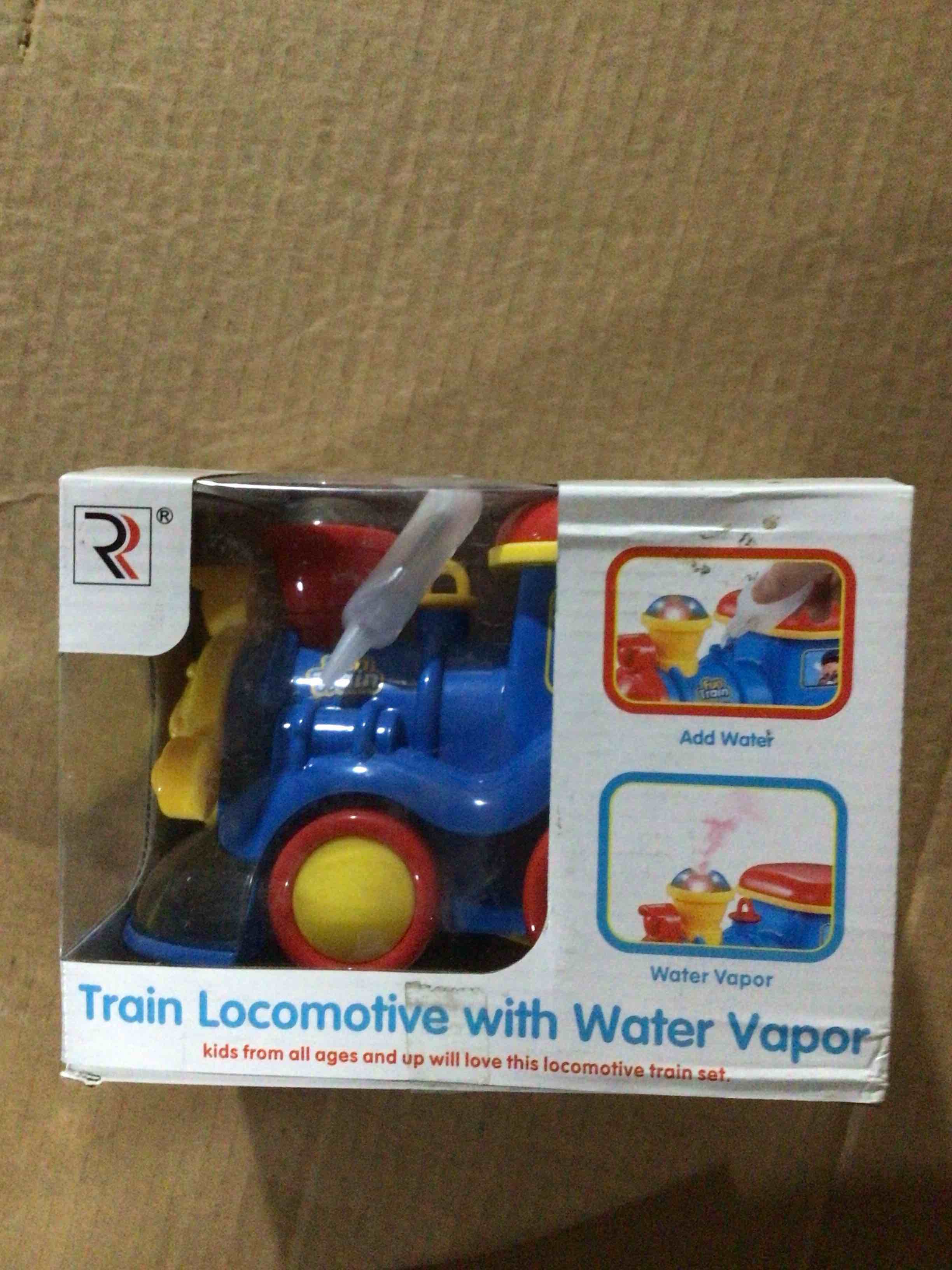 Condition photo showing New/Like New for Liberty Imports Bump and Go Steam Train Locomotive for Kids - Classic Battery Operated Toy Engine Car with Smoke Lights and Sound (Realistic Water Vapor)
