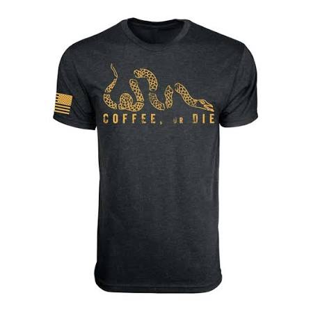 size 2xl Black rifle vintage coffee or diet T-shirt