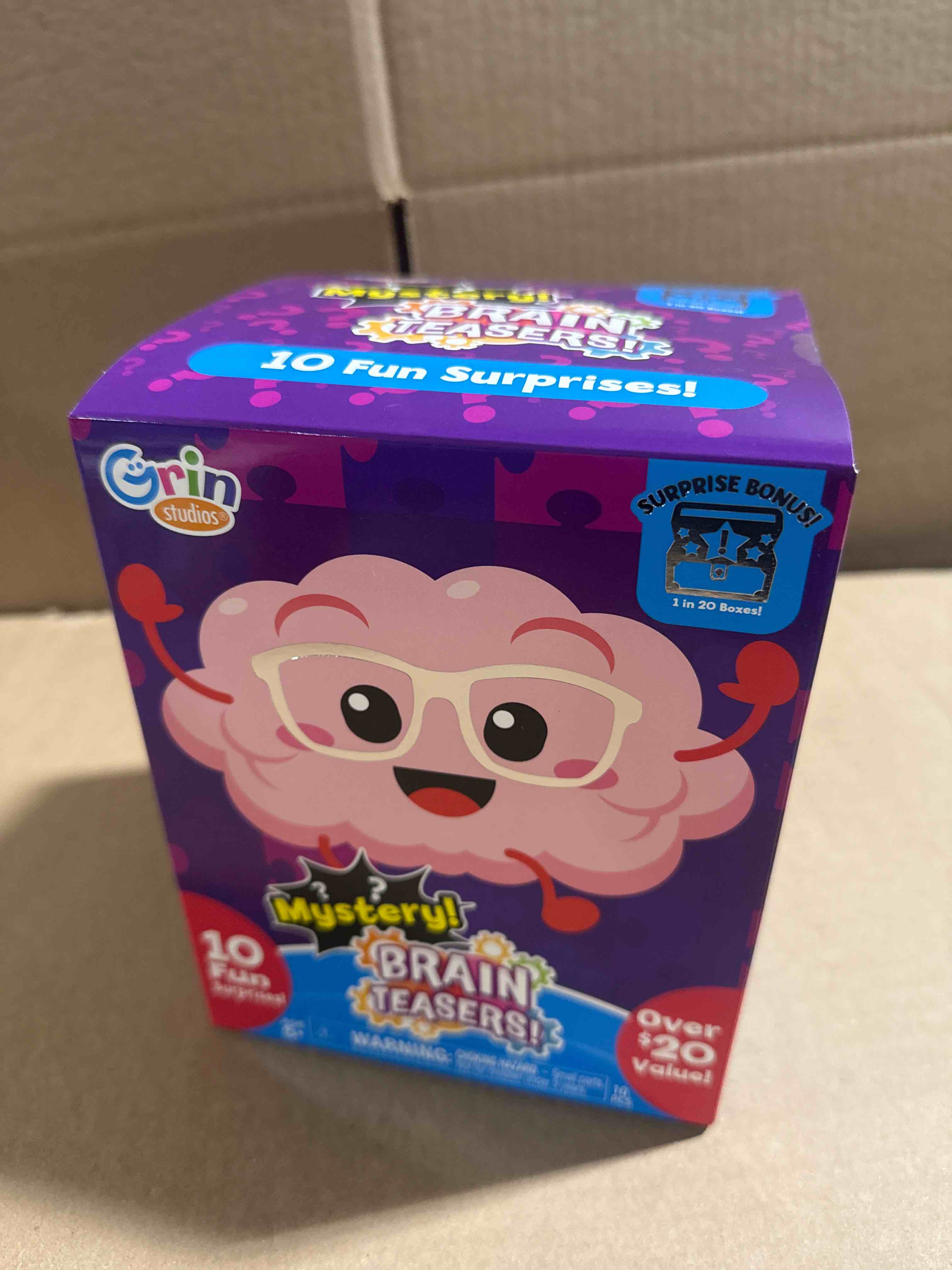Condition photo showing Brand New for grin studios mystery brain teasers 10 fun surprises