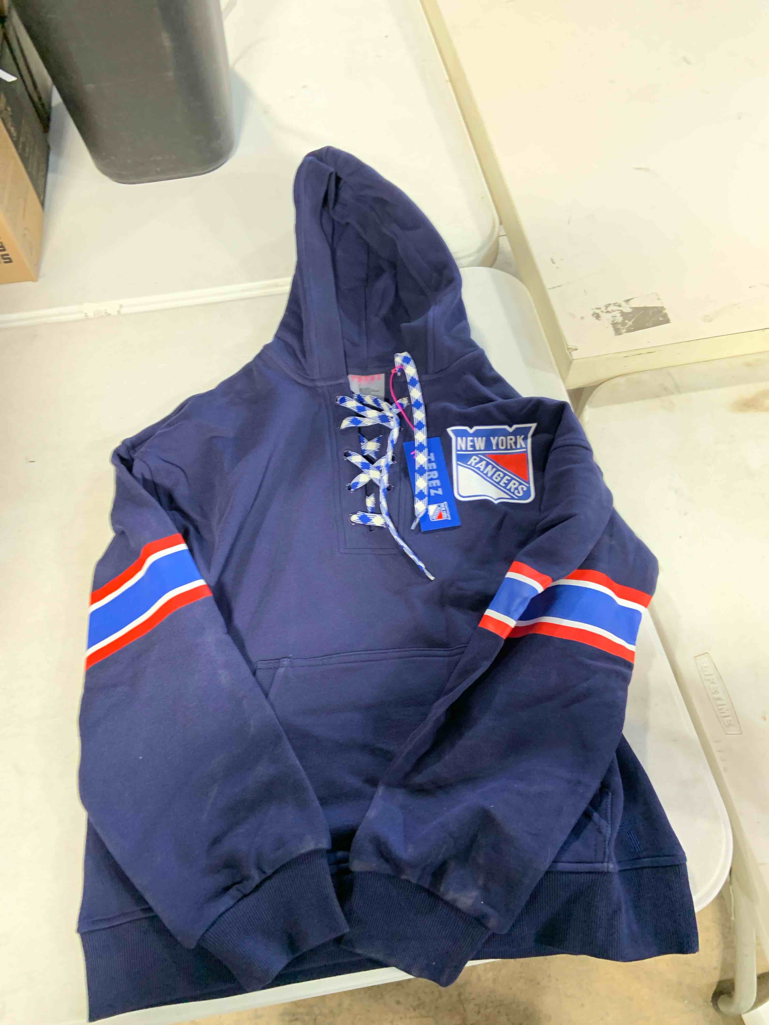 Terez New York Rangers Pullover Navy hoodie (x-small)