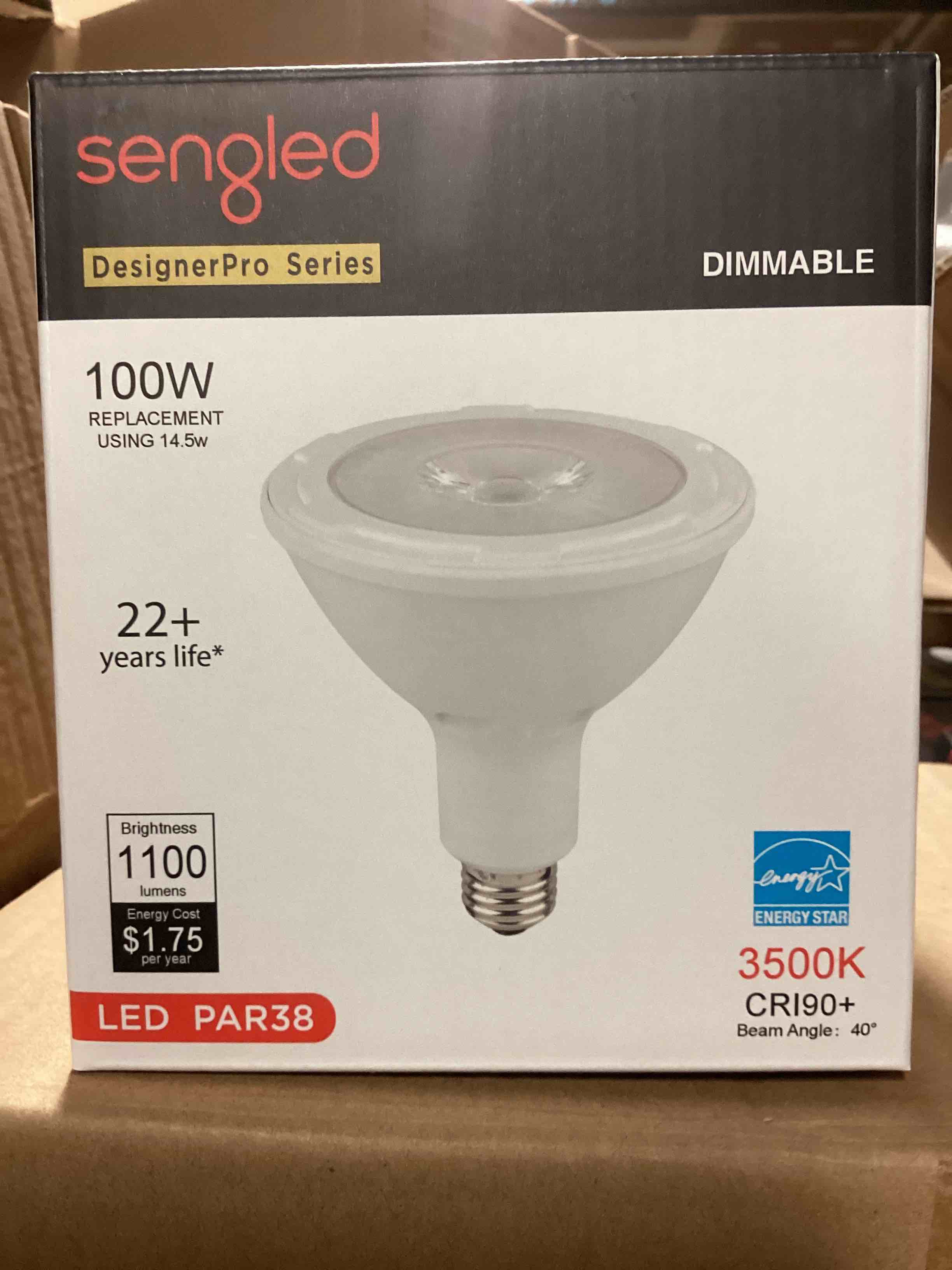 sengled designer pro series 3500k 1100lm LED PAR38